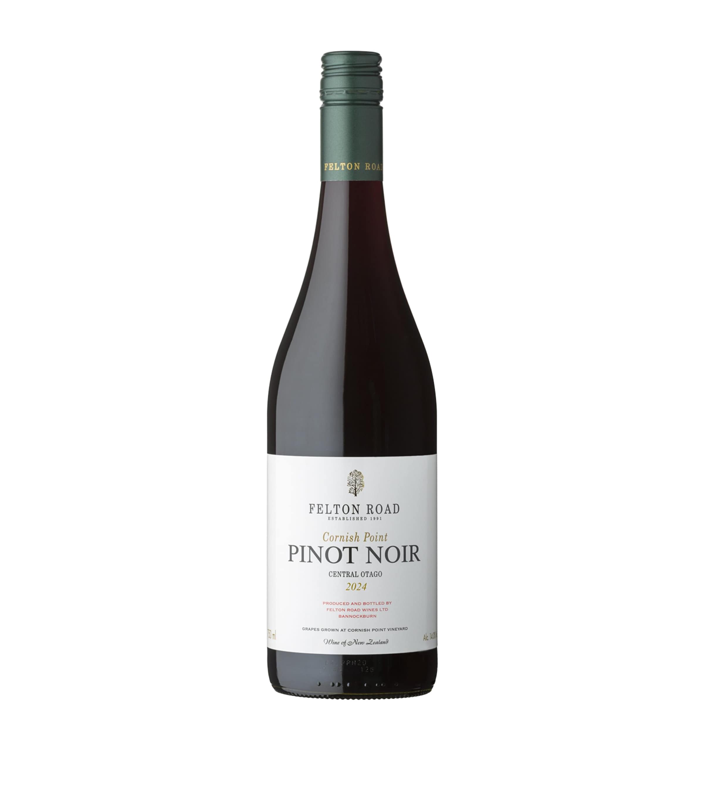 Felton Road Cornish Point Pinot Noir 2024 (75cl) - Central Otago, New Zealand | Food & Wine New In | Wine & Spirits | Wine | Red Wine