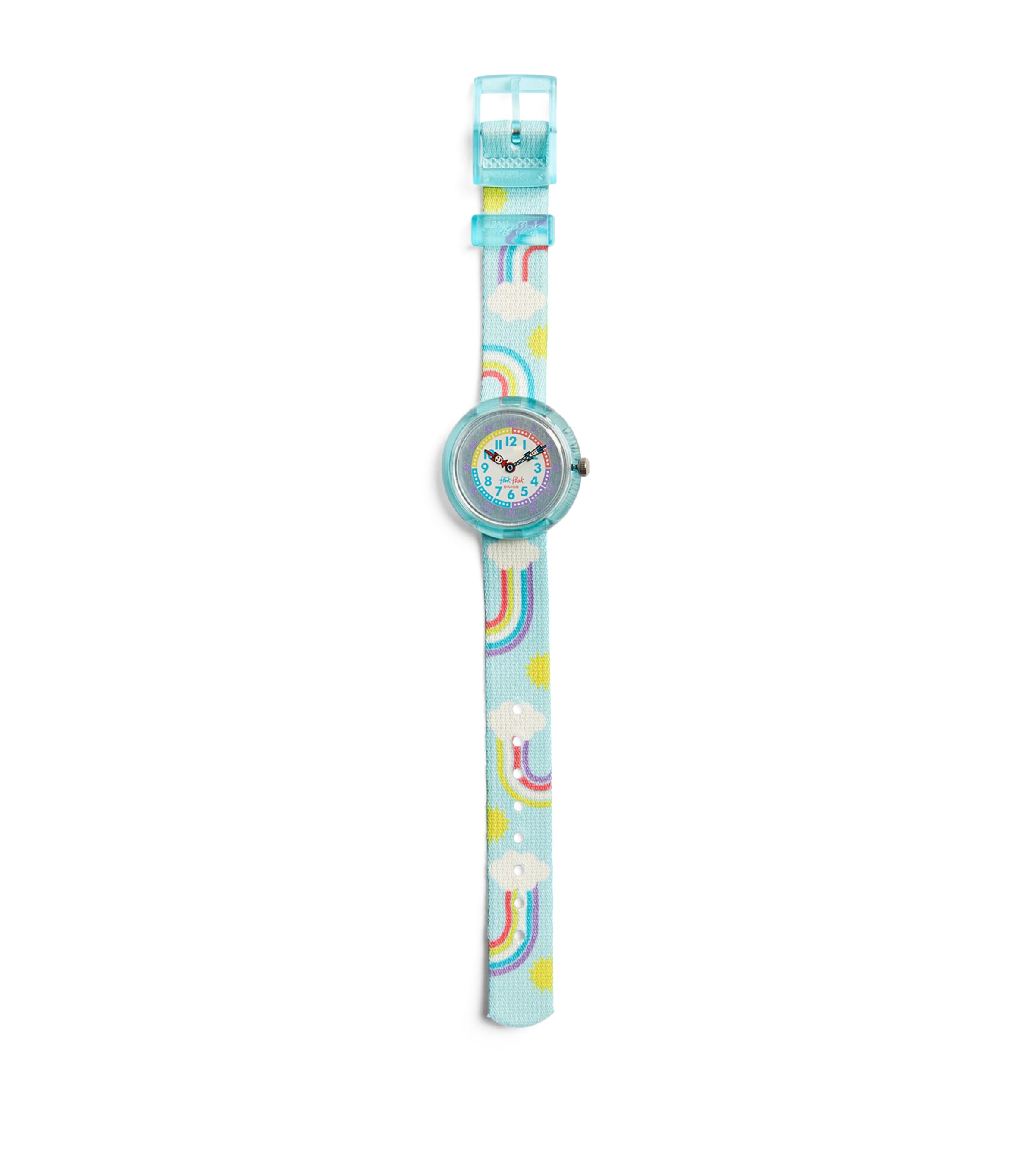 Flik Flak Kids' Rainbow Dreams Watch In Blue