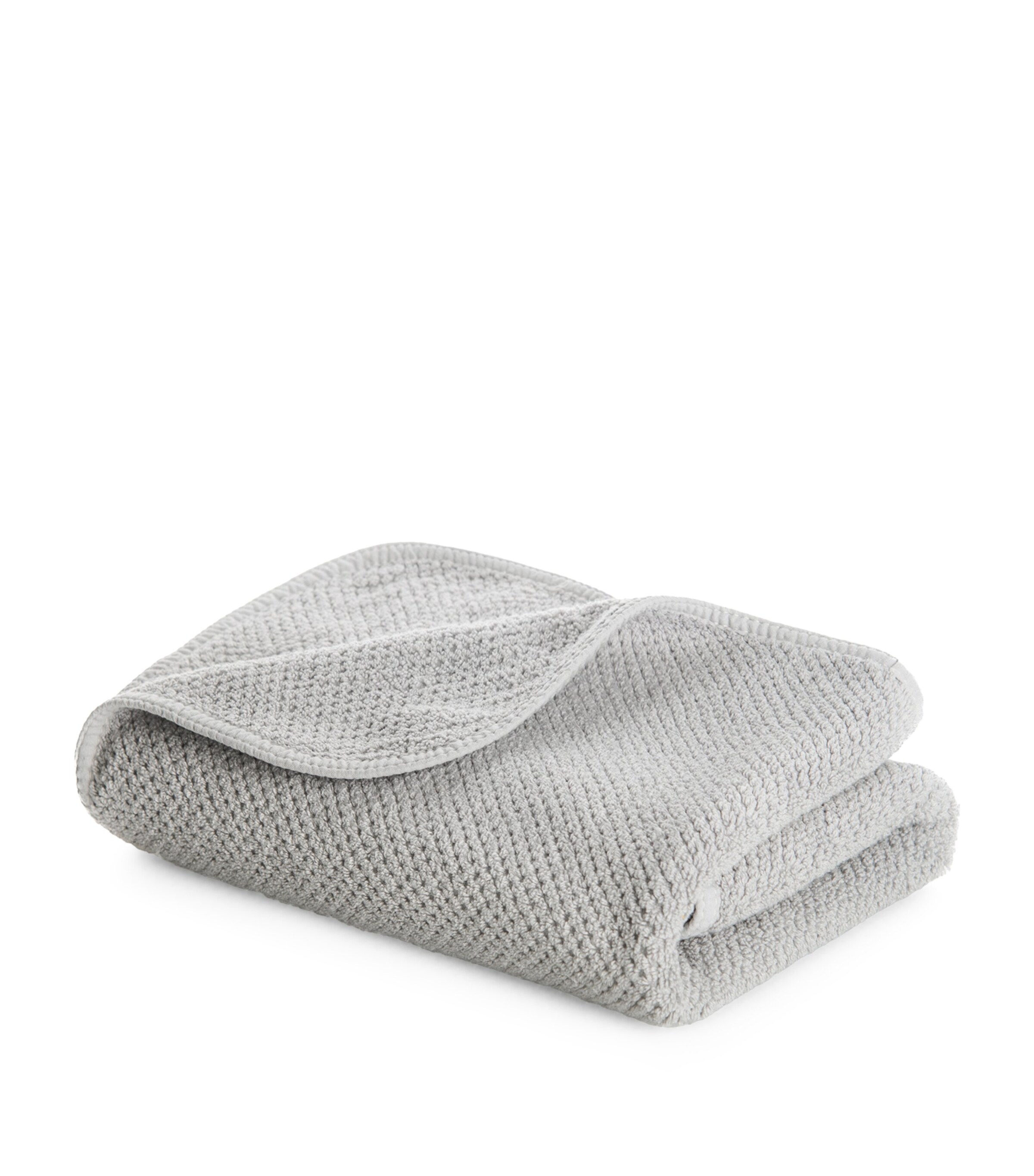 GRACCIOZA Bee Waffle Bath Sheet (90cm x 180cm) Silver Image 3