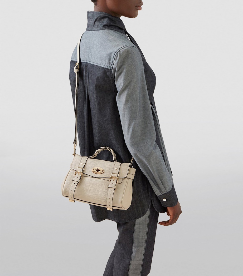 Mini Leather Alexa Cross-Body Bag CHALK Image 2