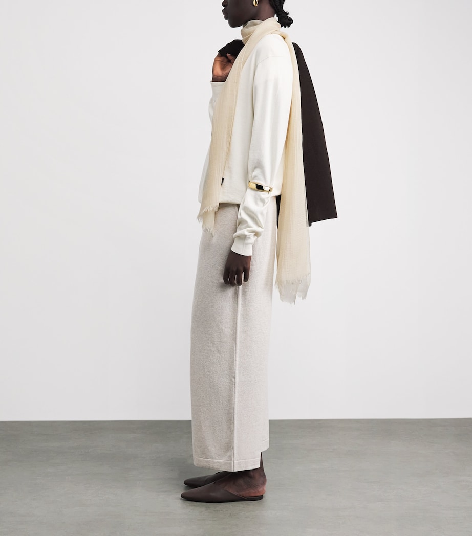 Cashmere-Silk Scarf SABBIA 82805 Image 2