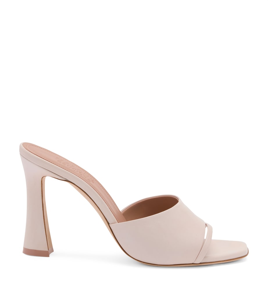 Leather Roxanne Mules 90 SHELL Image 1
