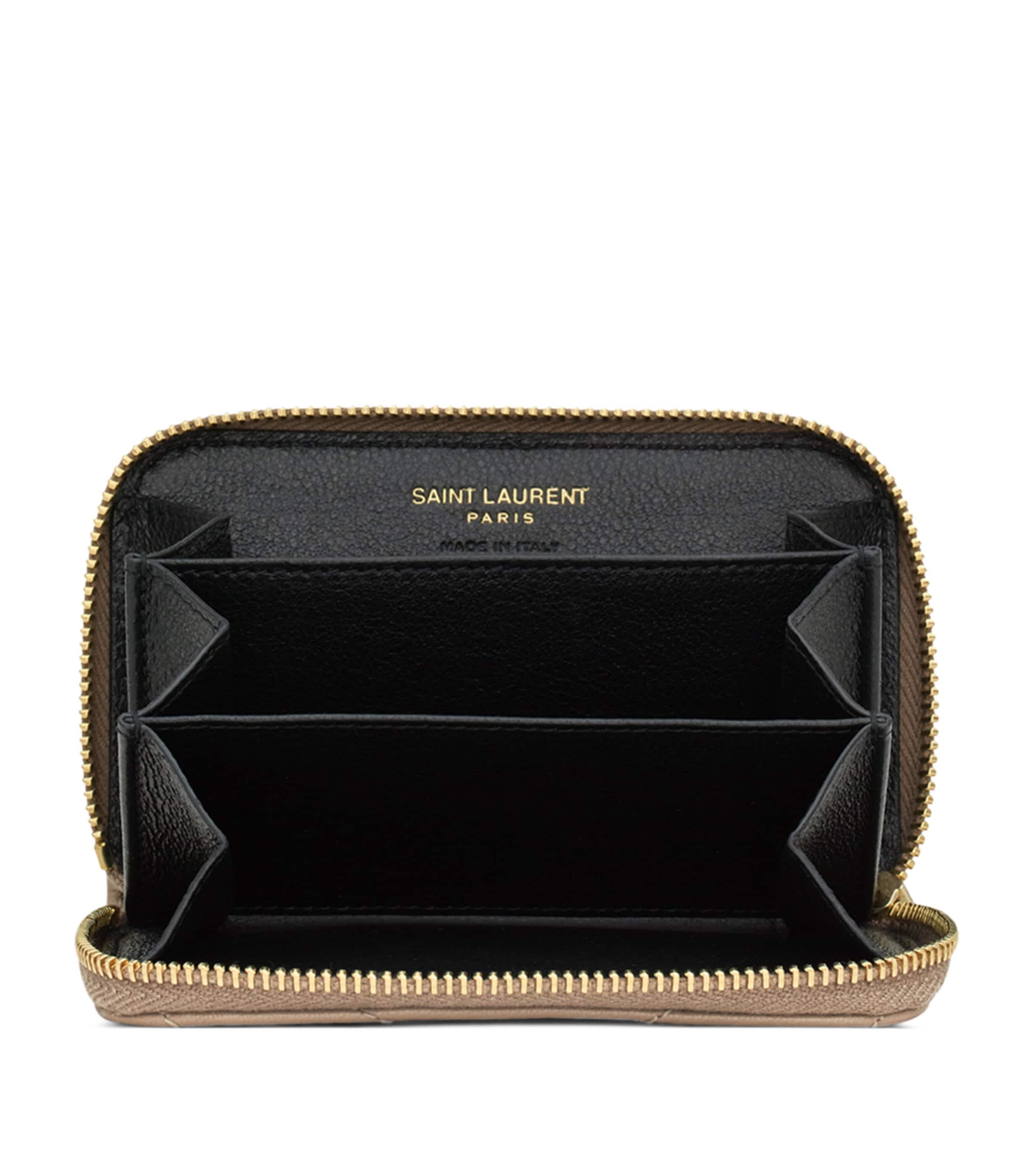 折りたたみ財布 Saint Laurent Cassandre Matelasse Wallet Saint Laurent Cassandre Matelassé Wallet | Harrods US