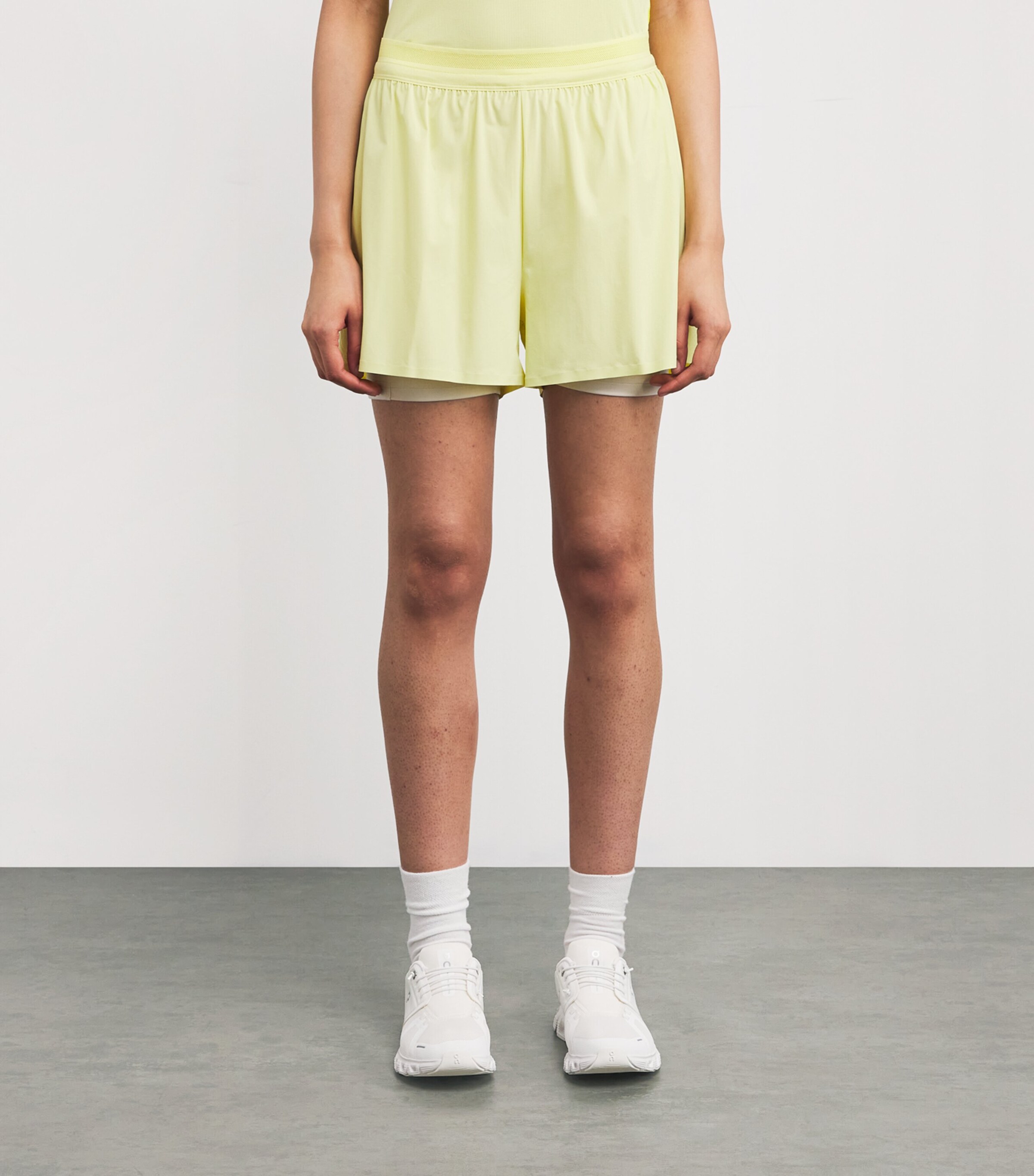 3” Performance 2/1 Shorts LIMELIGHT | SAND Image 3