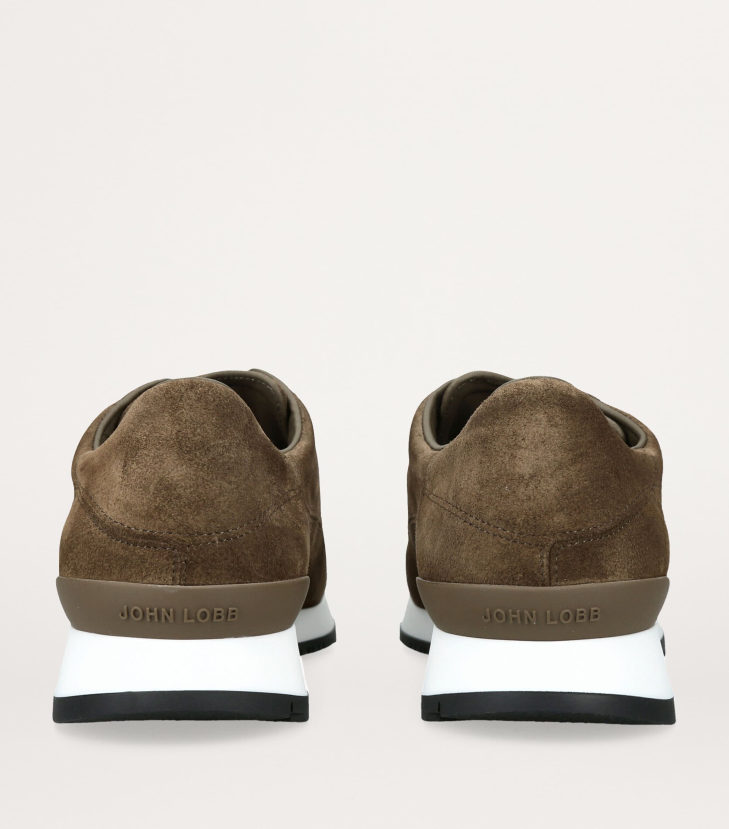 John Lobb Suede Lift Runner Sneakers Green Image 2