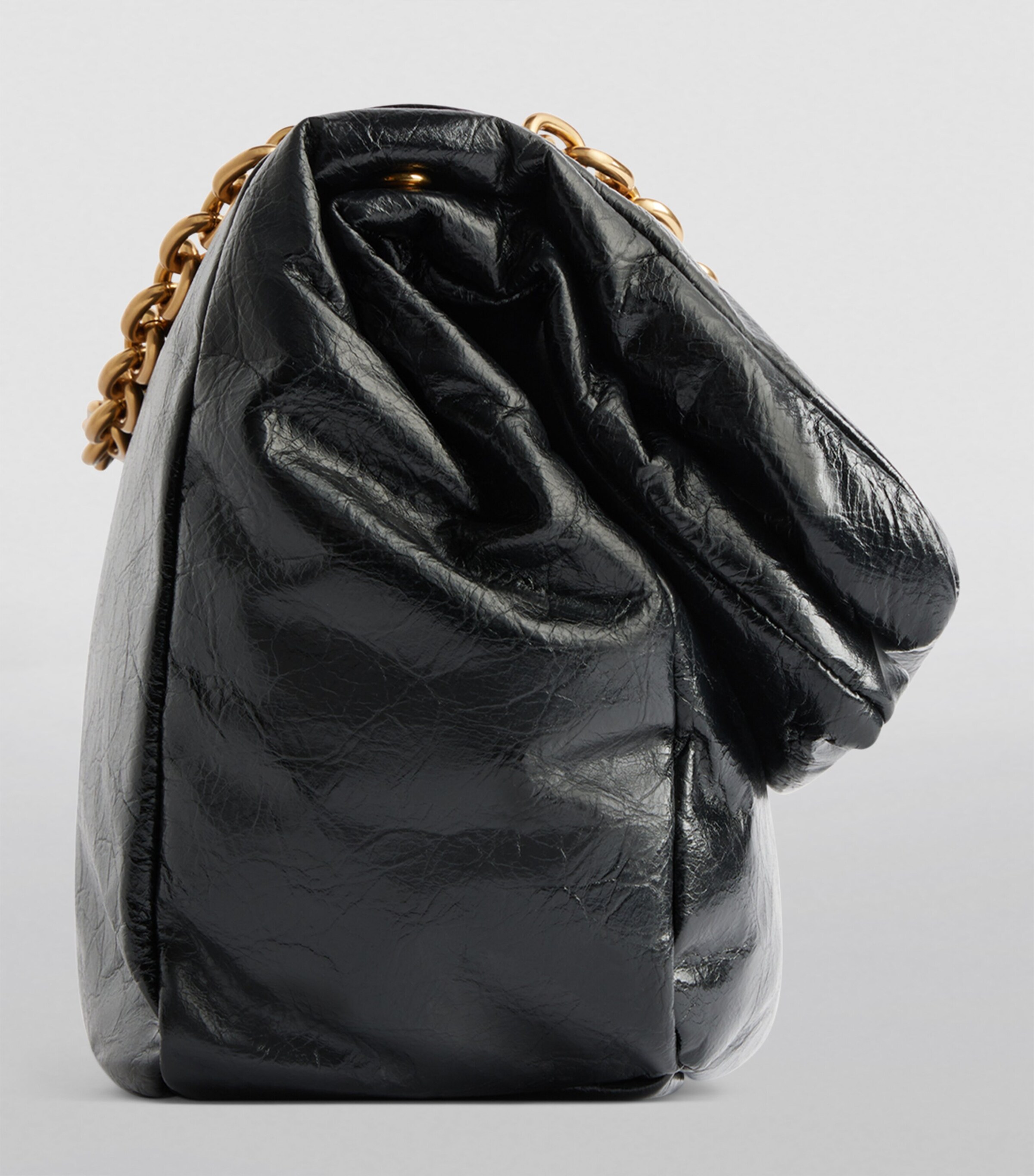 Balenciaga Small Leather Monaco Shoulder Bag Image 5