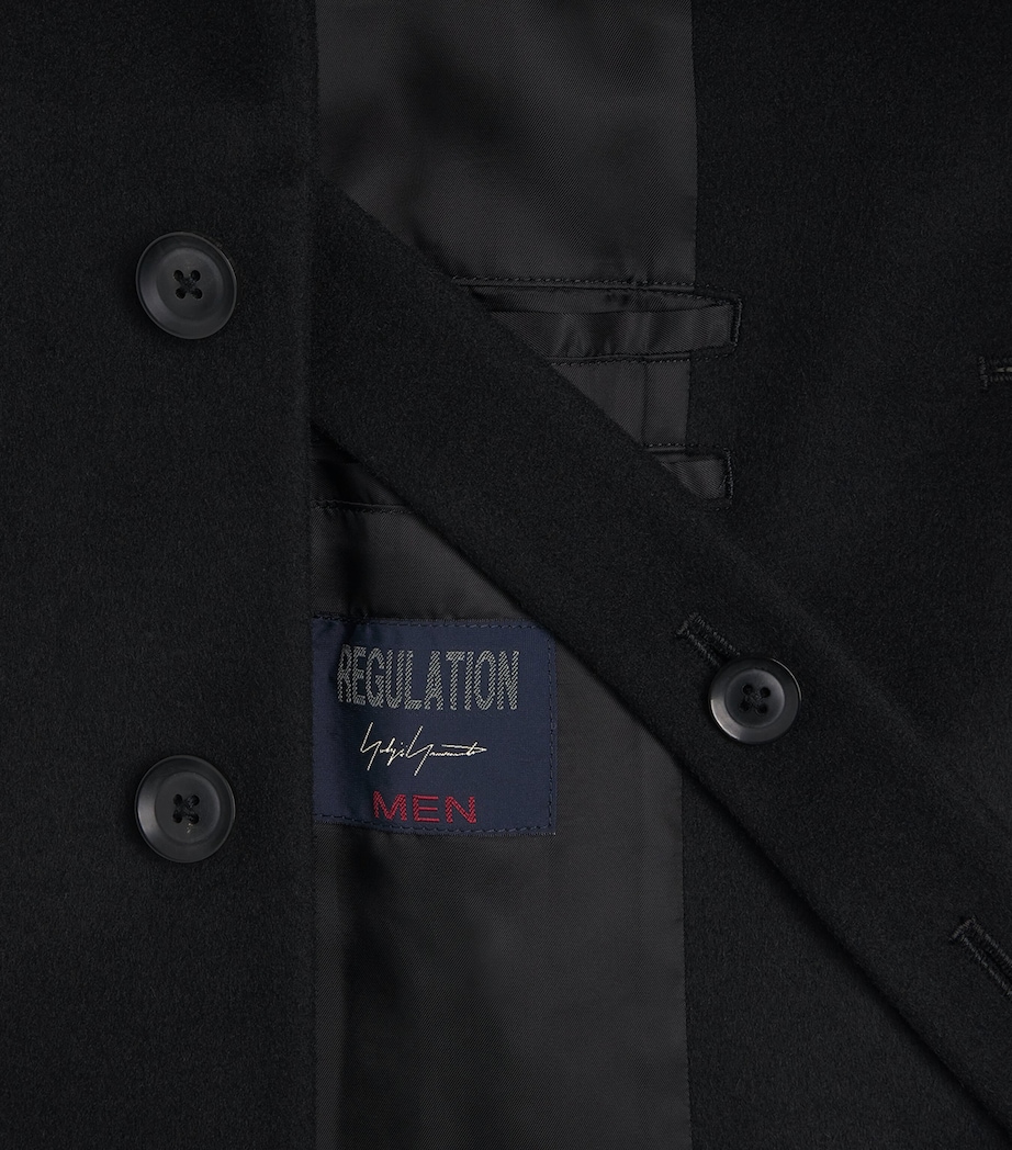 Wool-Cashmere Overcoat BLACK Image 5