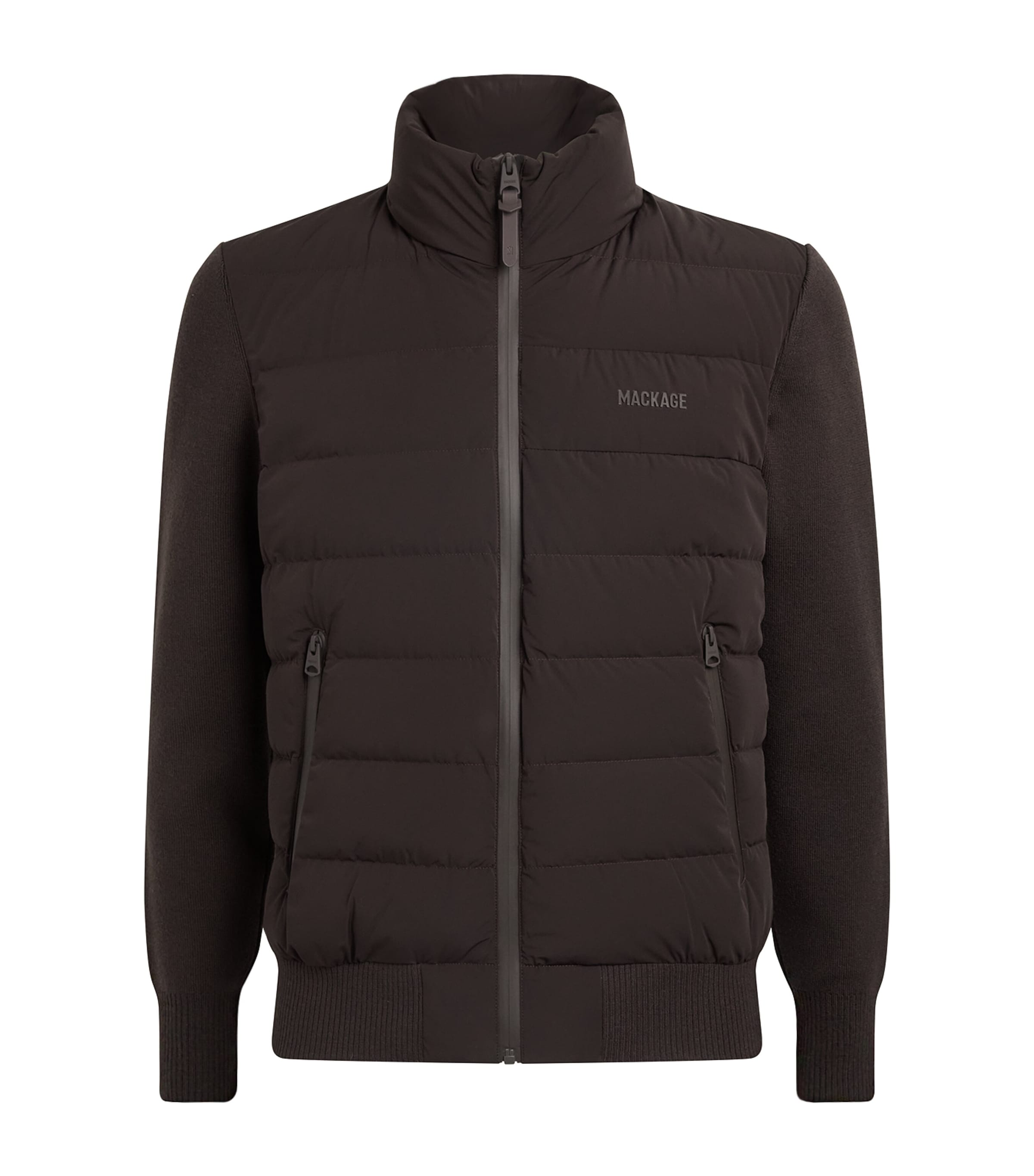 Mackage Mens Down Haney-City Jacket Coffee Image 1
