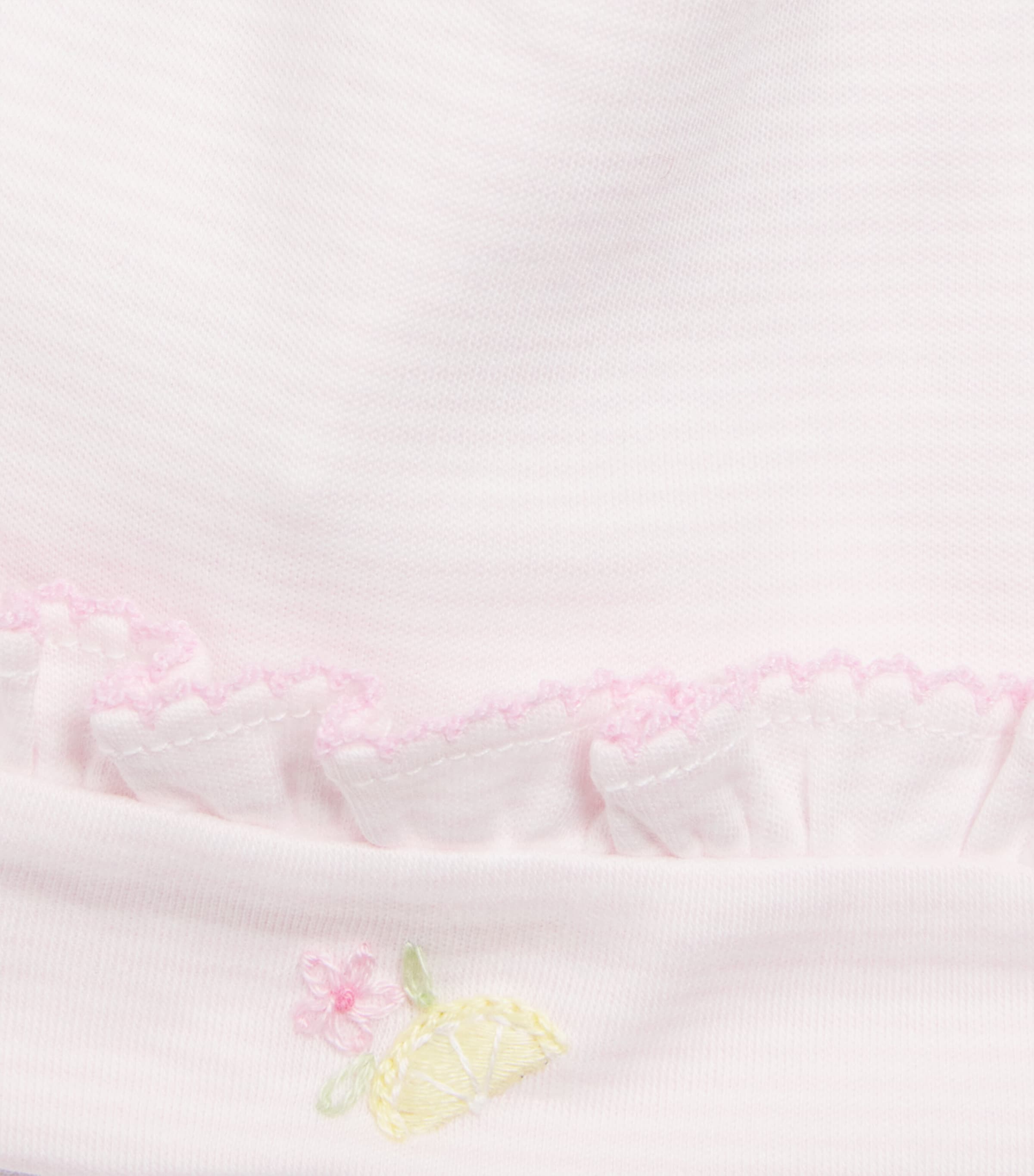 Pima Cotton Lemon Blossom Bonnet K650PINK Image 3