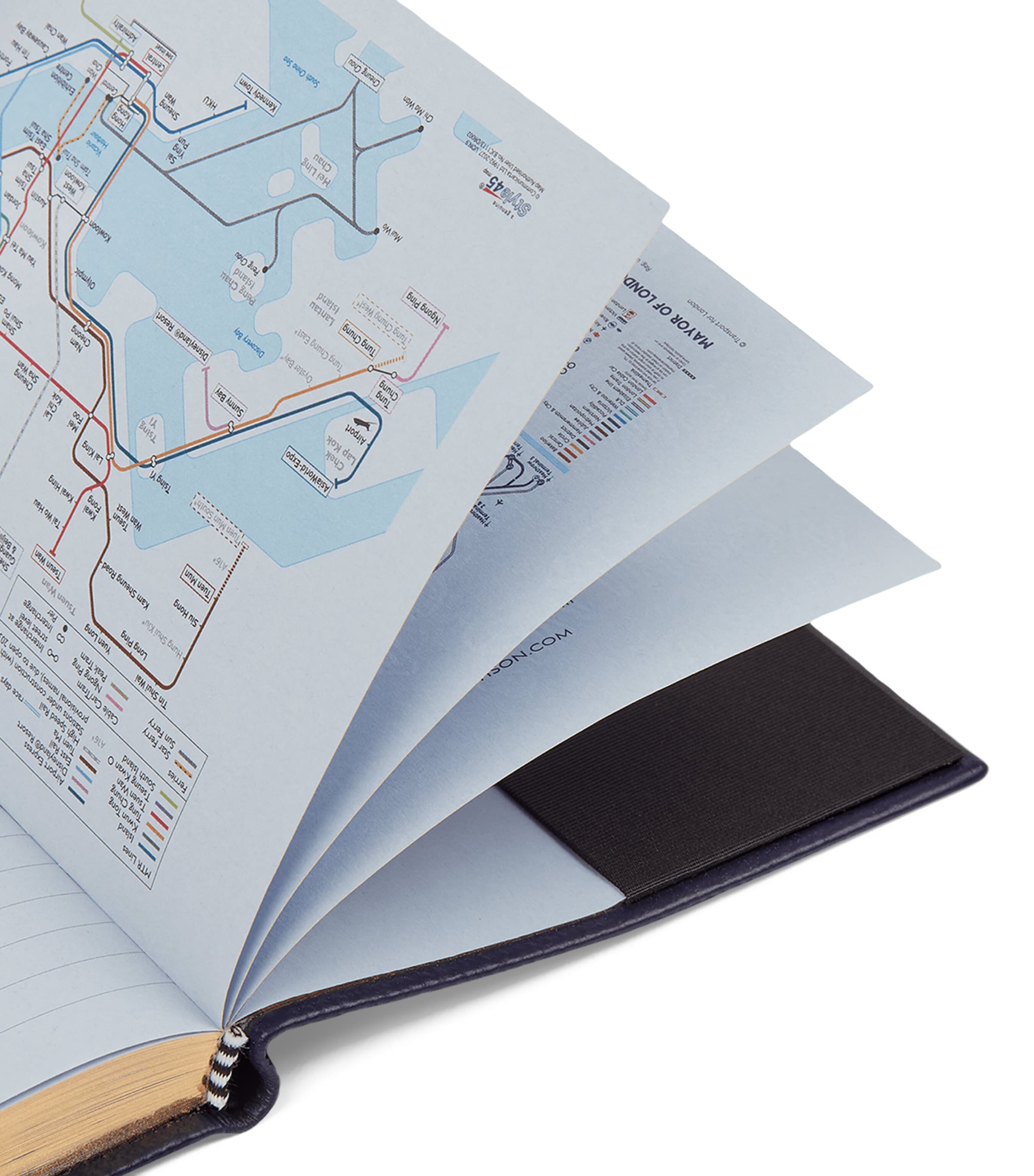 Grained Lambskin Chelsea Diary NAVY Image 7