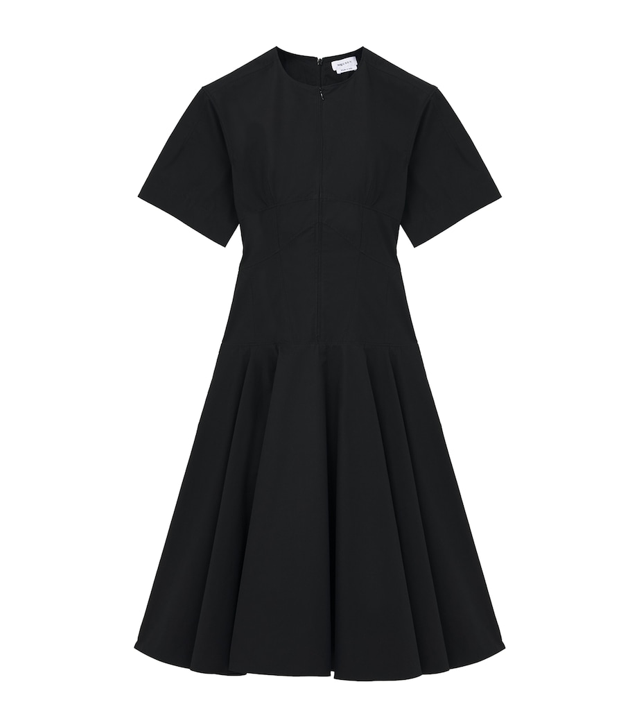 Cotton Poplin Midi Dress 1000 Image 1
