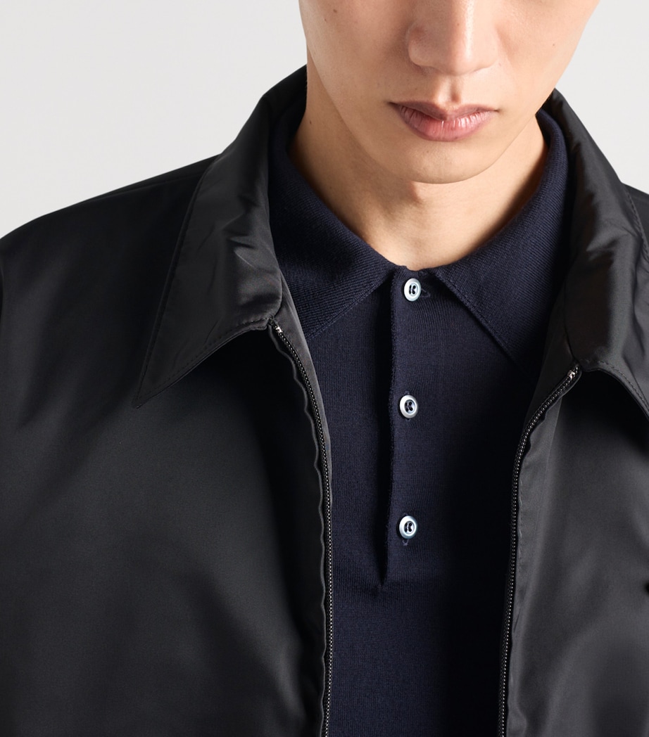 Wool Polo Shirt F0008 Image 3