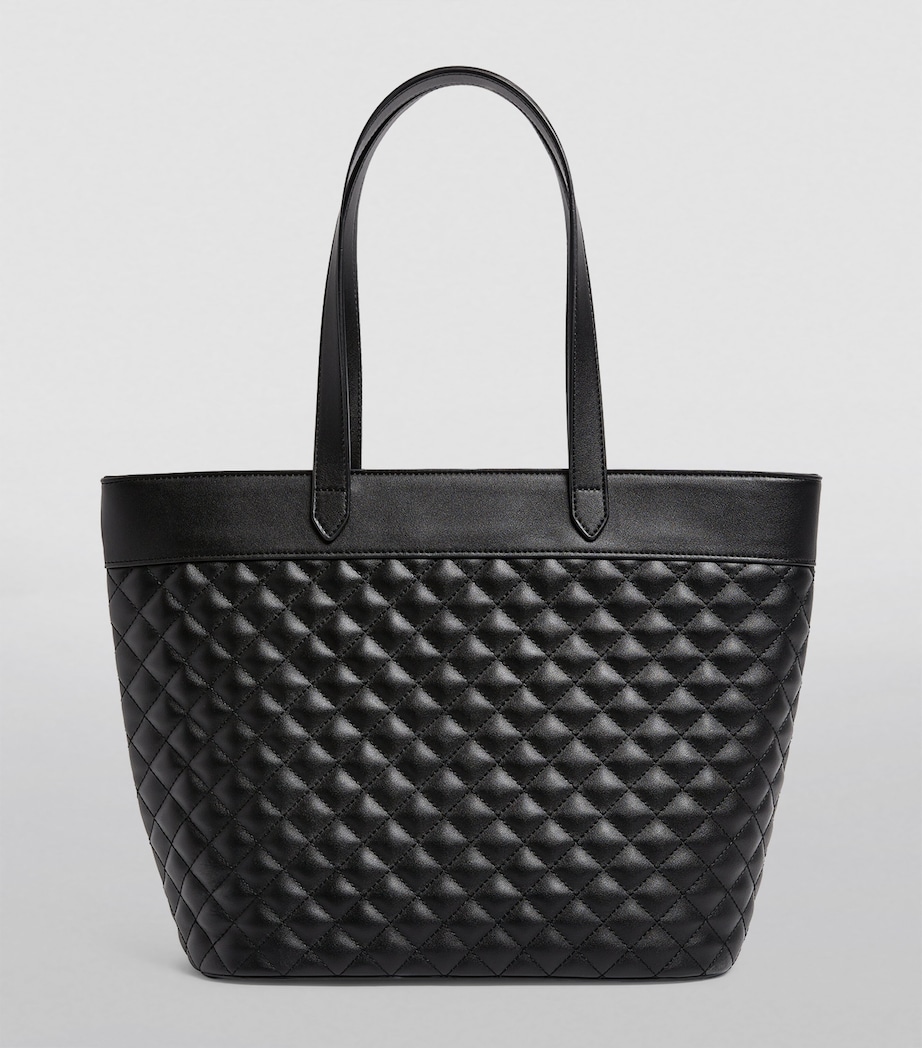 Harrods Chelsea Shoulder Tote Bag Black Image 4