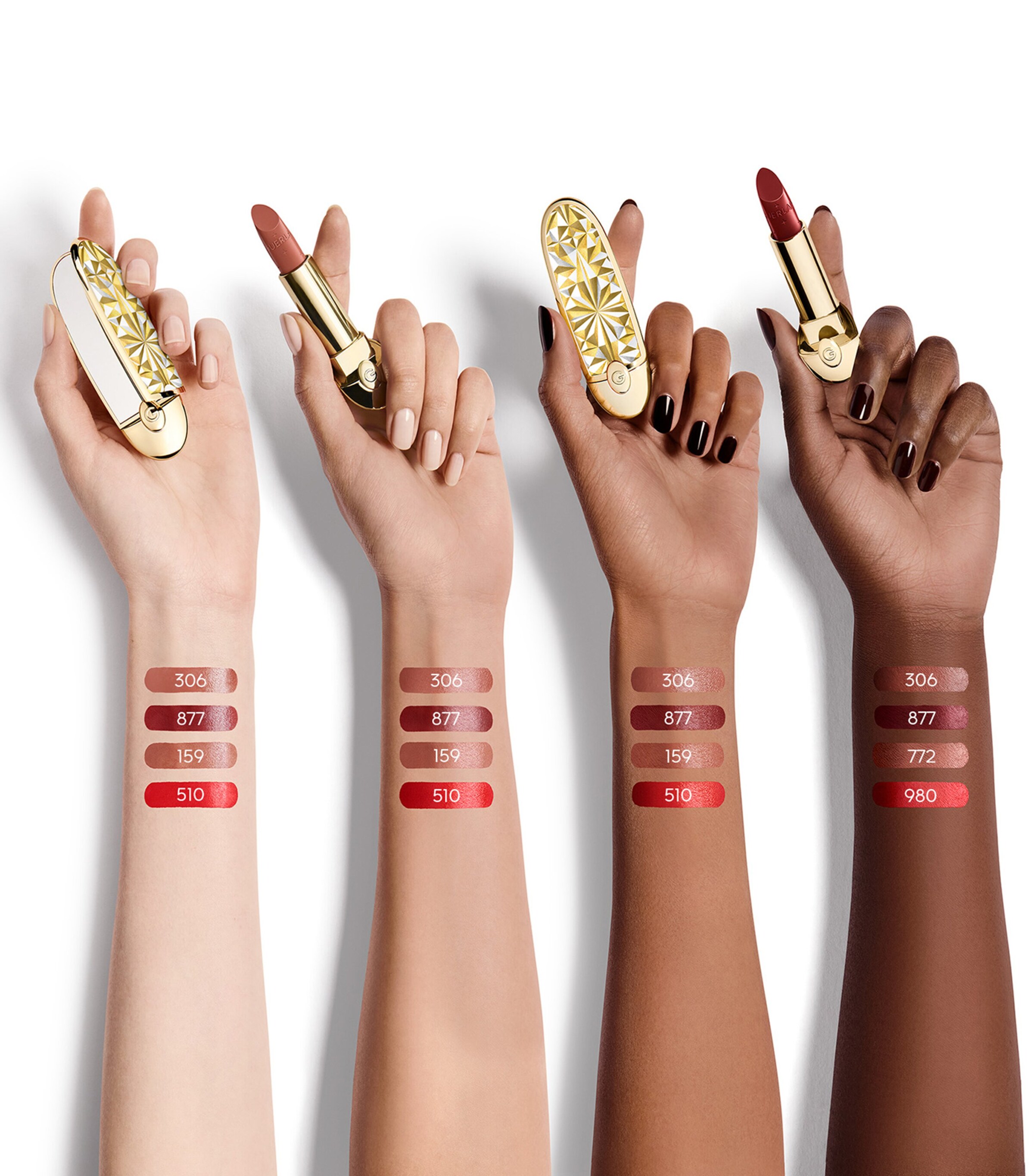 Rouge G Ultra-Care Satin Lipstick - Refill NUDE Image 5