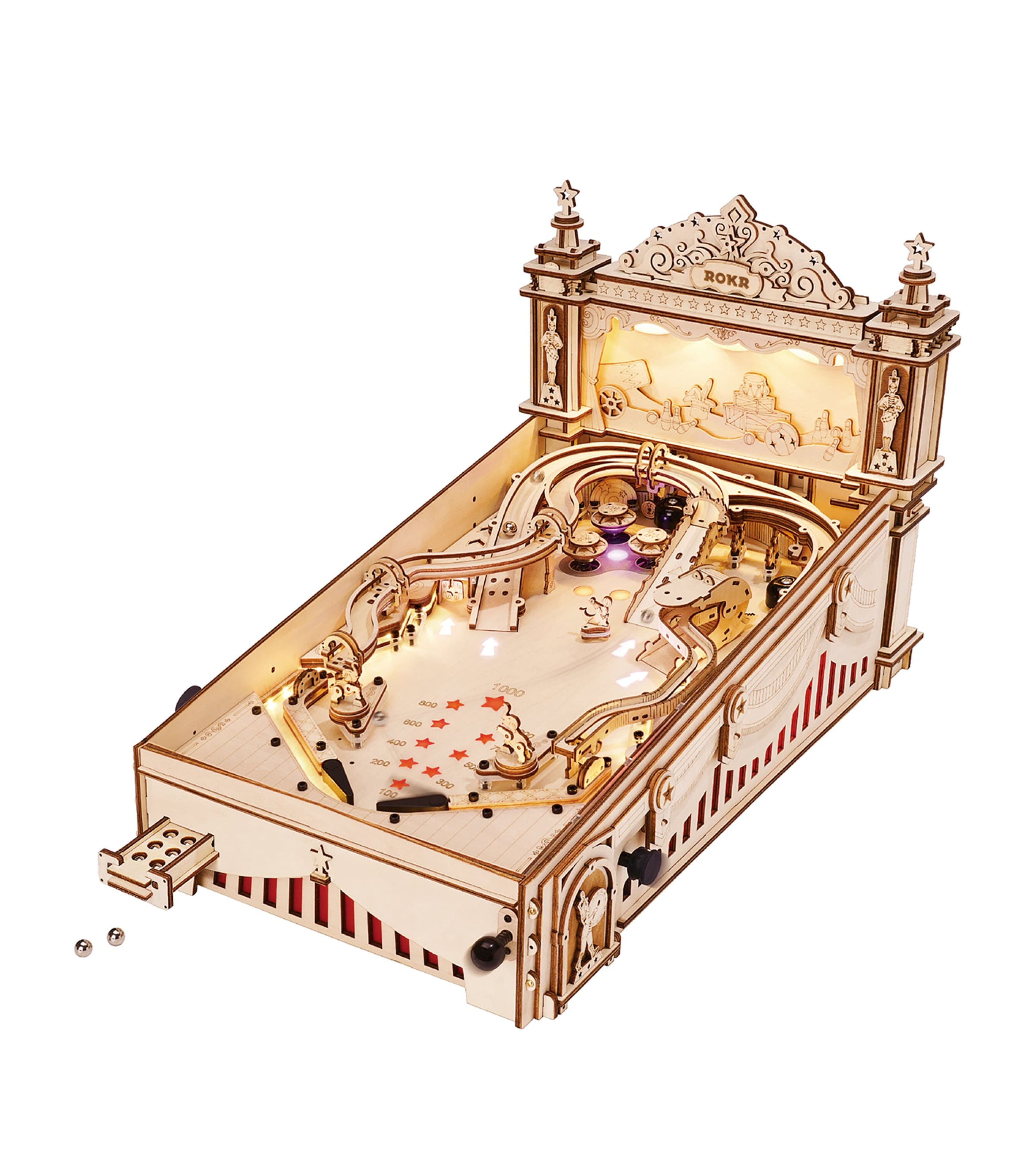 Pinball Machine 3D Puzzle MULTI Image 1