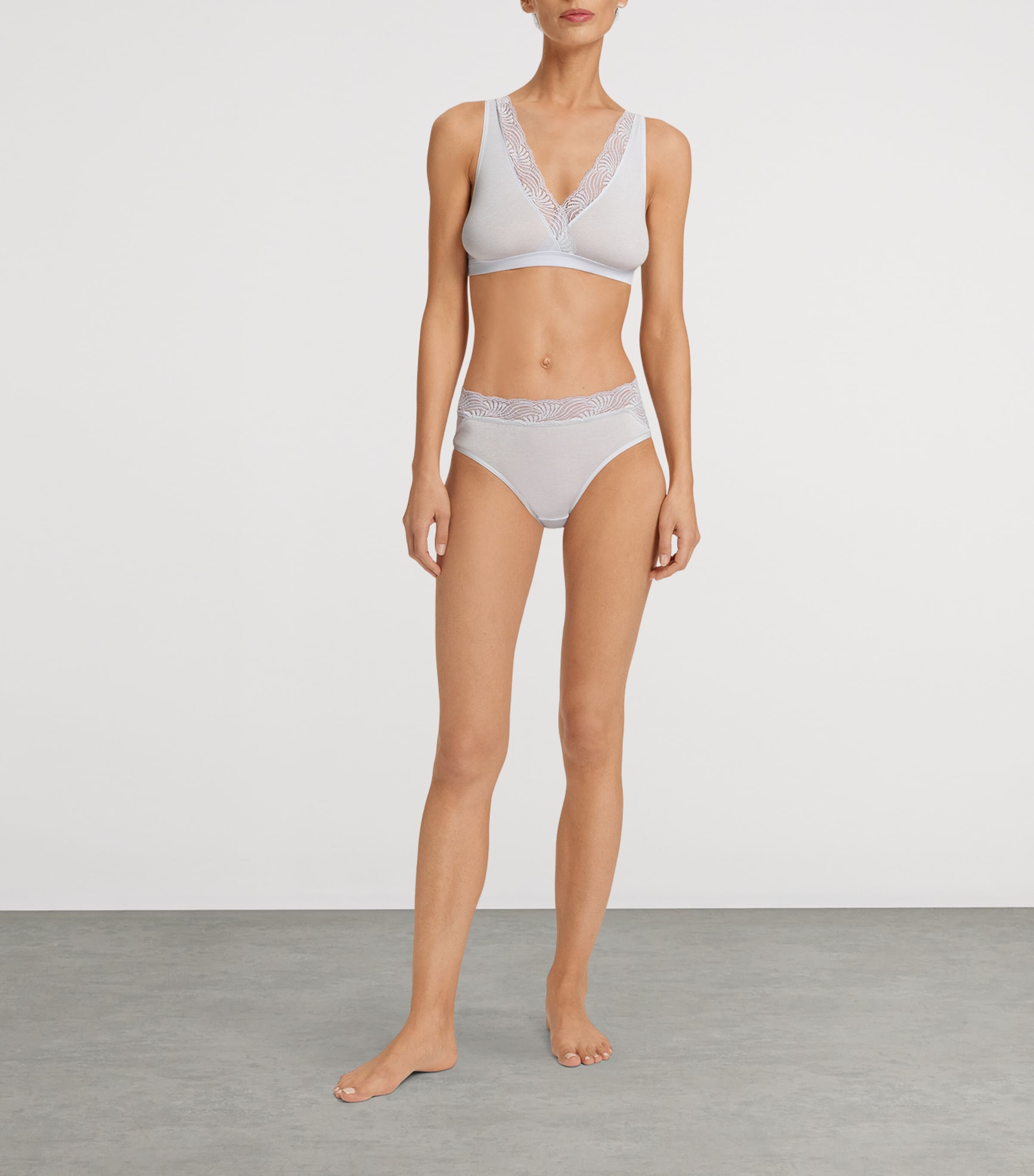 Cotton Delight Midi Briefs POWDER BLUE Image 5