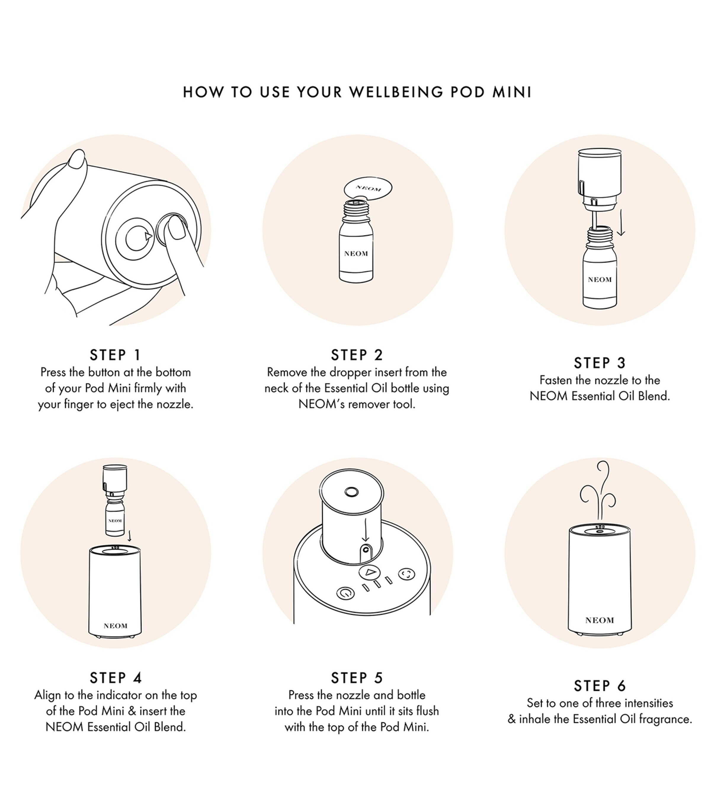 Wellbeing Mini Pod Diffuser NO COLOUR Image 7