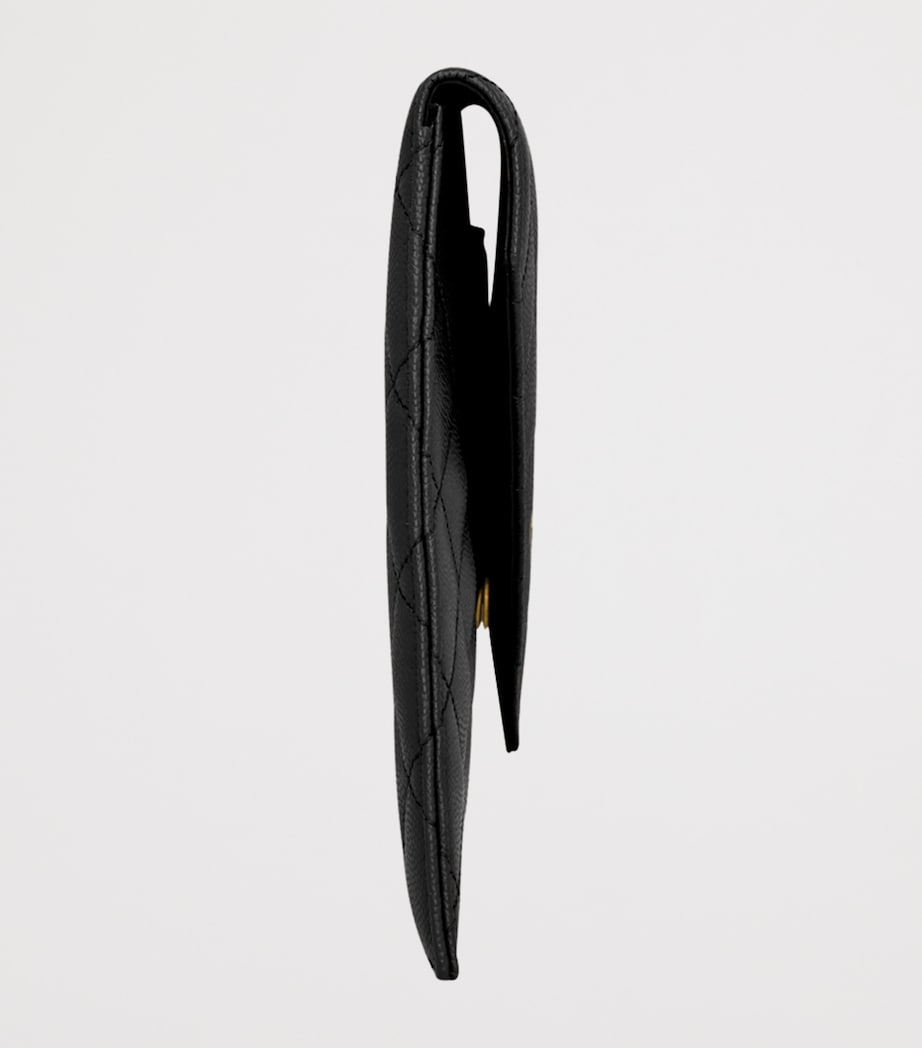 Saint Laurent Quilted Leather Uptown Clutch Bag Image 3