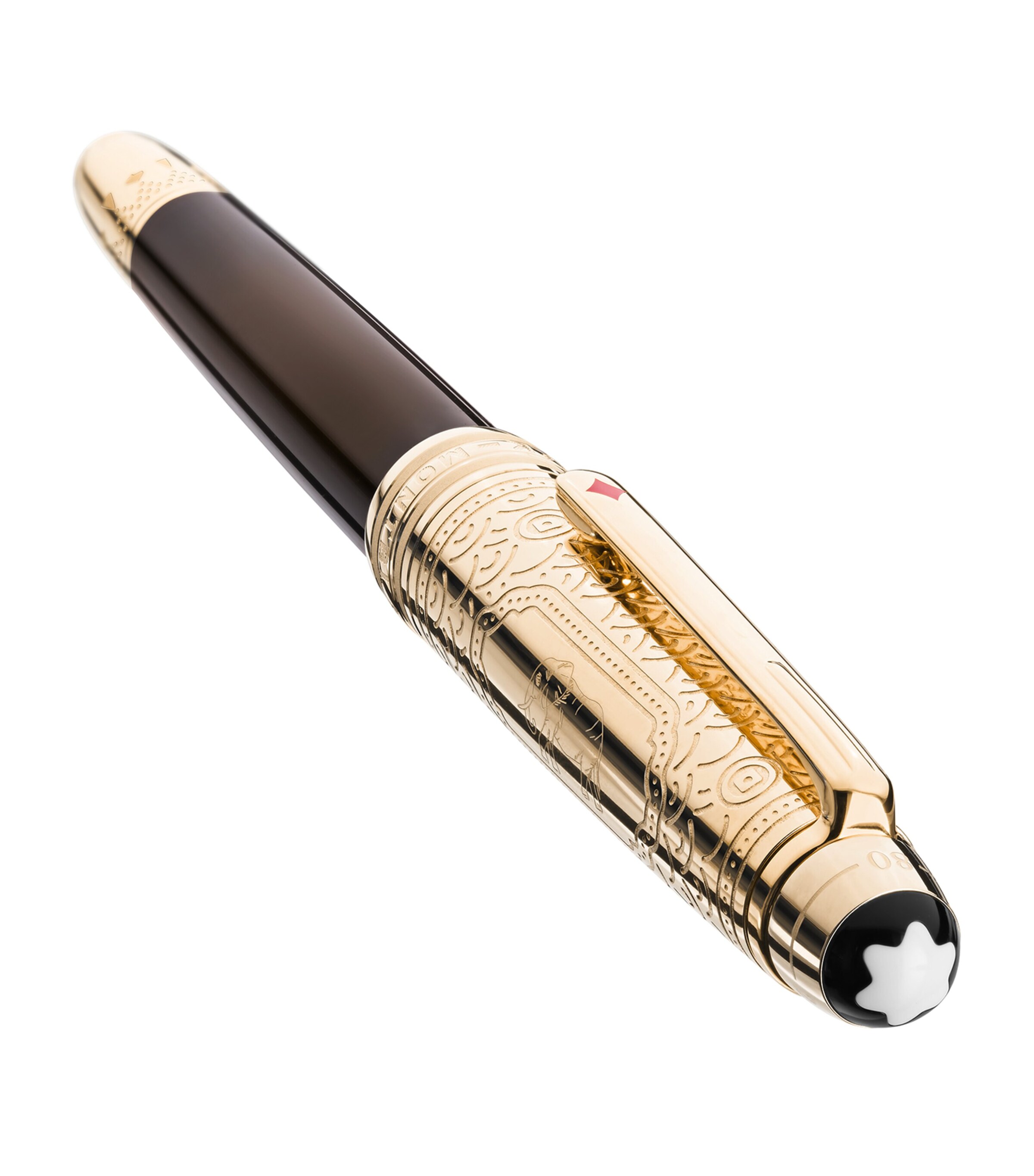 Montblanc Meisterstück Around The World In 80 Days Doué Classique Ballpoint Pen Anthracite Image 2