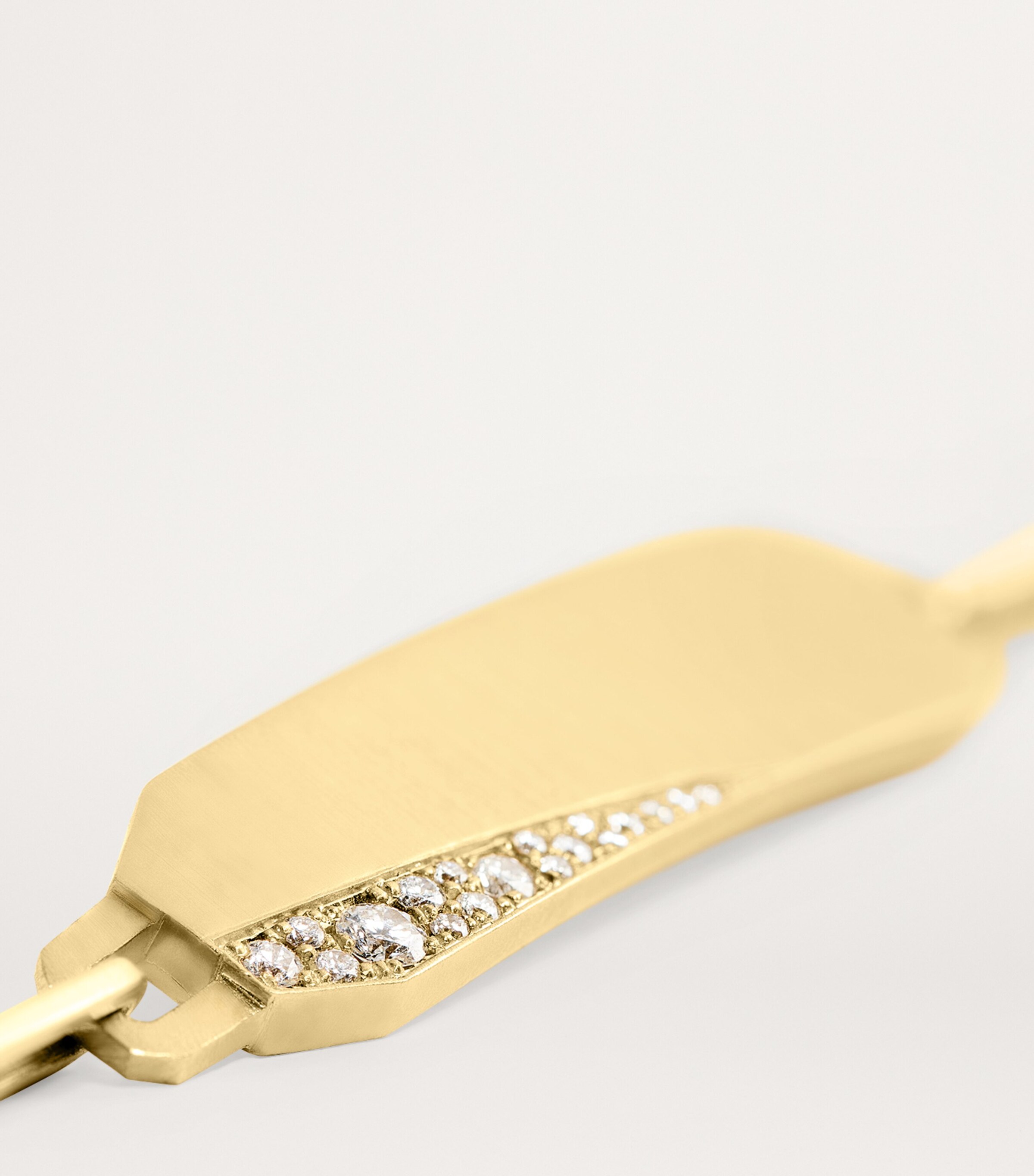 Small Yellow Gold and Diamond Alchemy Billie Bracelet YELLOW GOLD Image 4