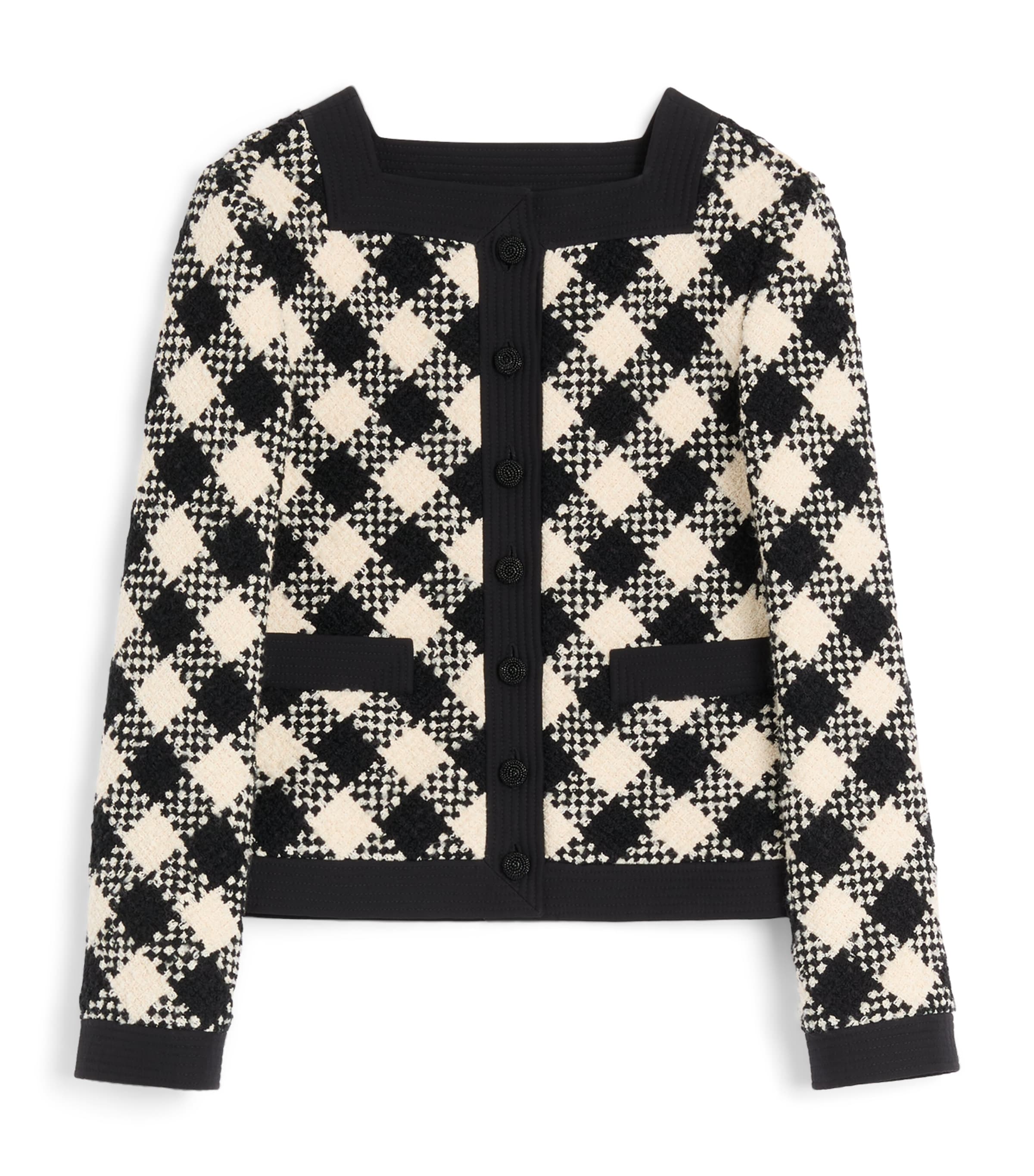 Tweed Damier Jacket QT3 Image 1