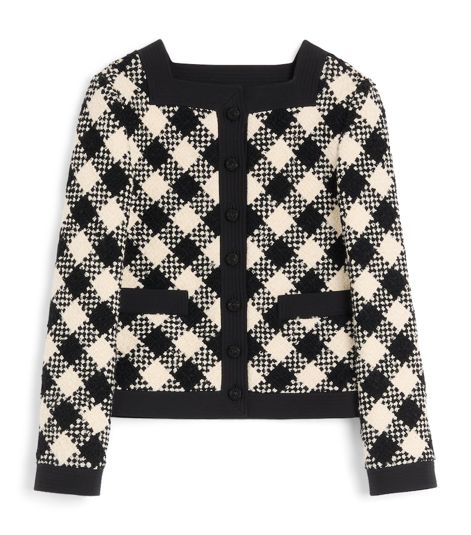 Tweed Damier Jacket QT3 Image 1
