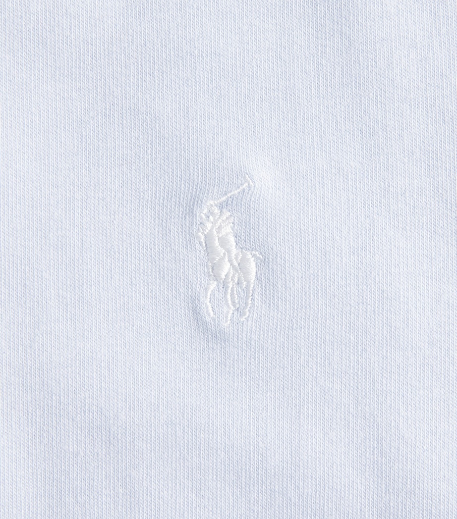 Polo Ralph Lauren Womens Terry Short Pyjama Set Xenon Blue Image 6
