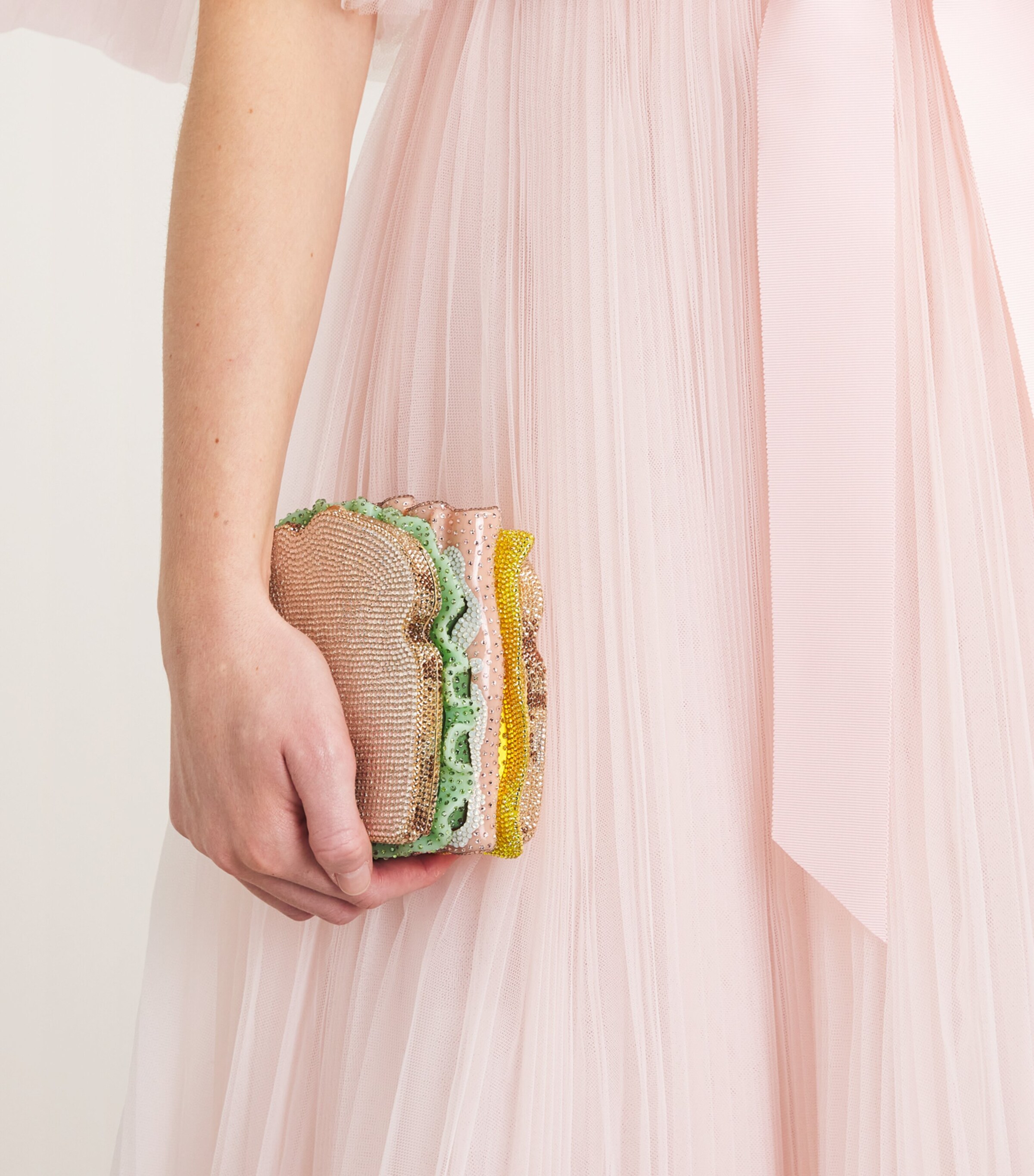 Judith Leiber Multi Lightly Toasted Sandwich Clutch Bag | Harrods US