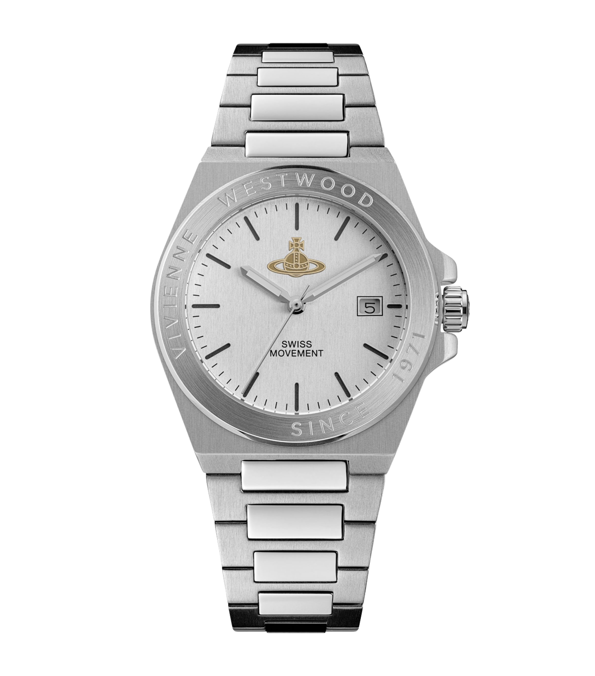 Vivienne Westwood Stainless Steel Hanwell Watch 37mm | Harrods US