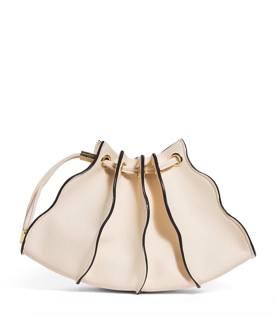 Mini Pleated Adria Cross-Body Bag 660 COWRIE Image 1