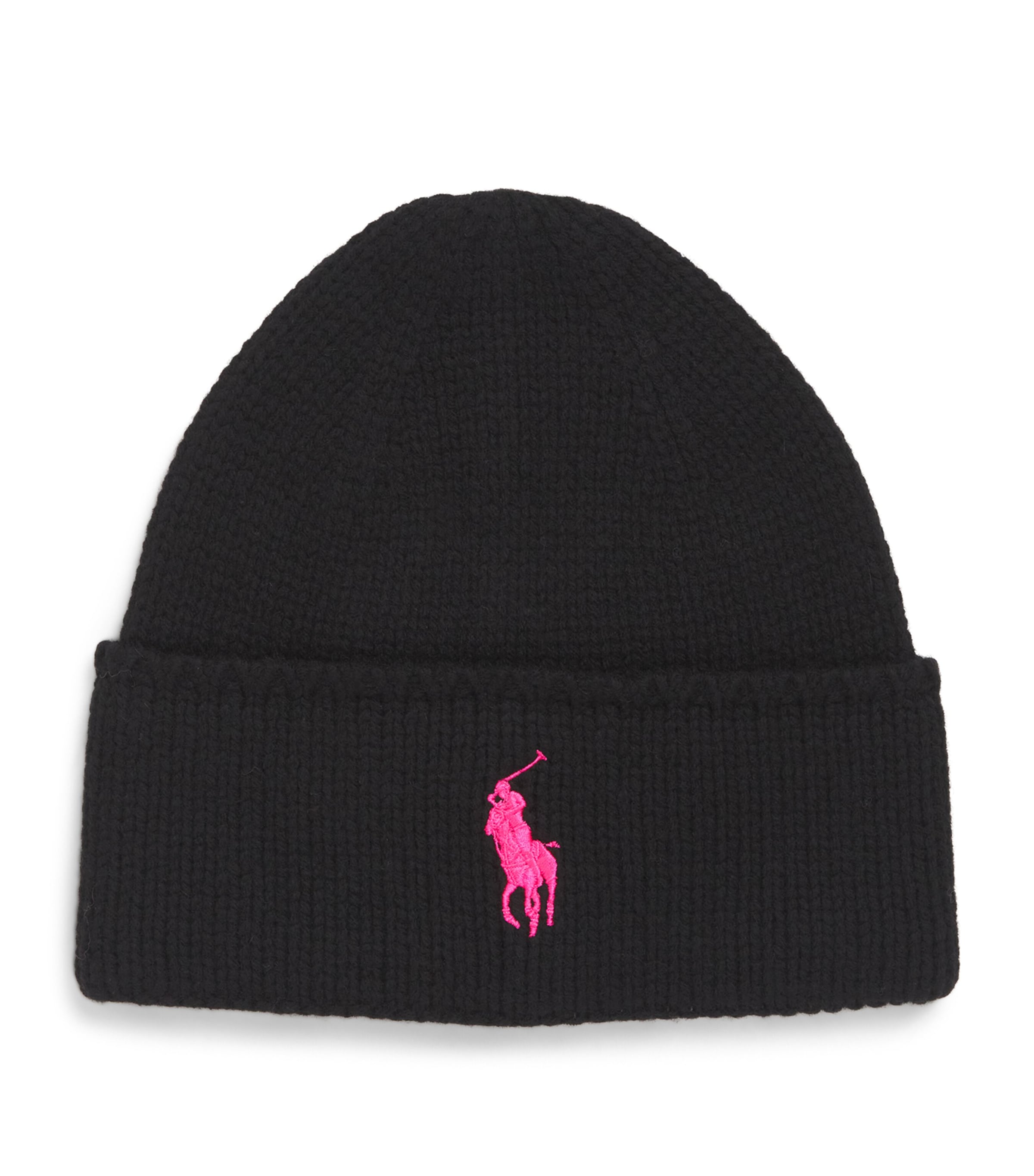 POLO RALPH LAUREN PINK POLO PONY BEANIE 