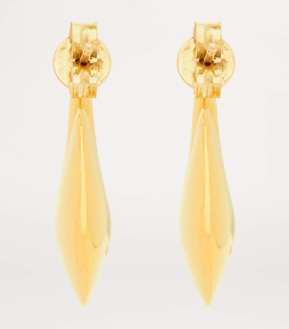 Flat Hoop Earrings 8030 Image 2