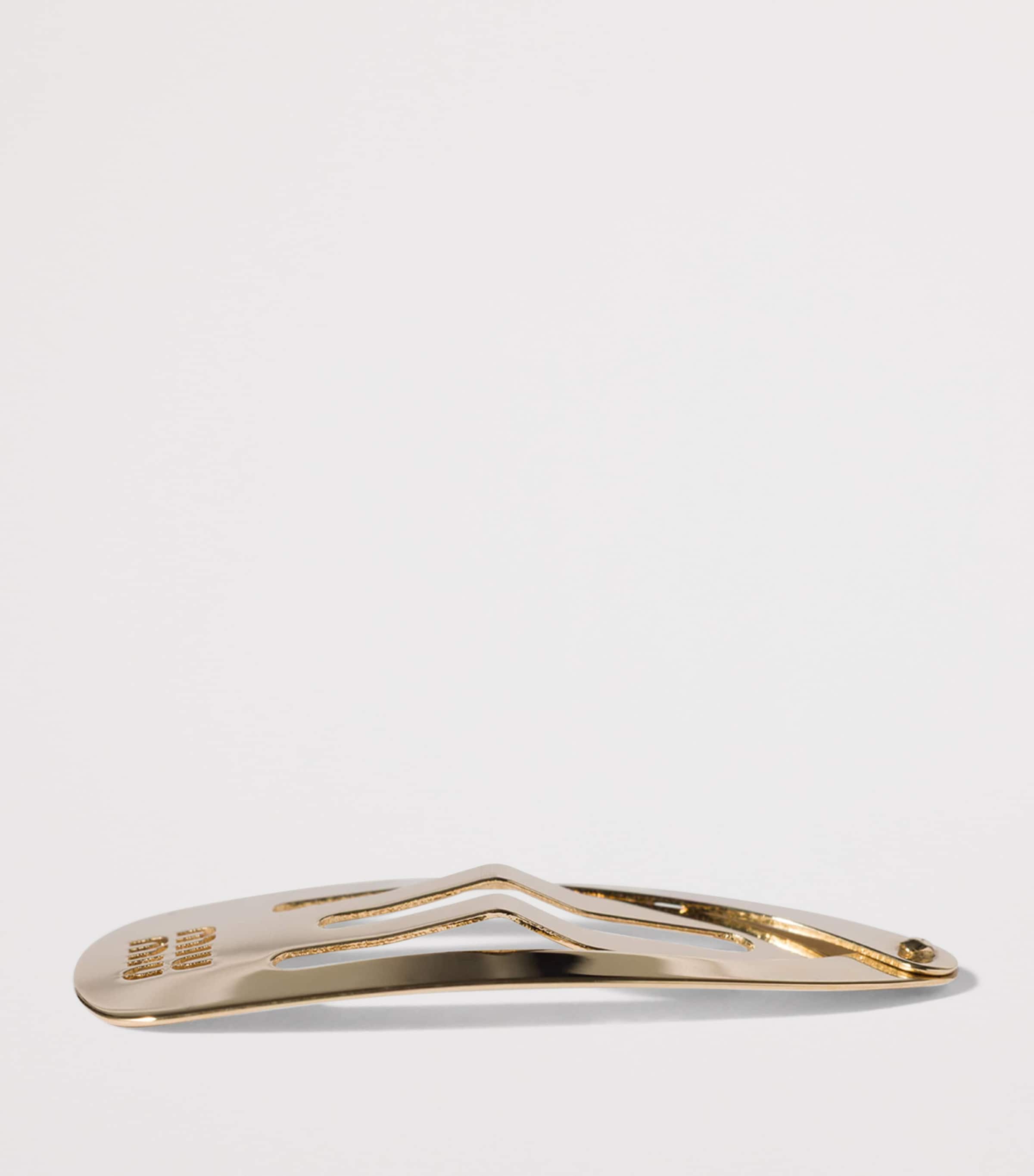 Miu Miu Metal Hair Clips (Pack of 2) Image 3