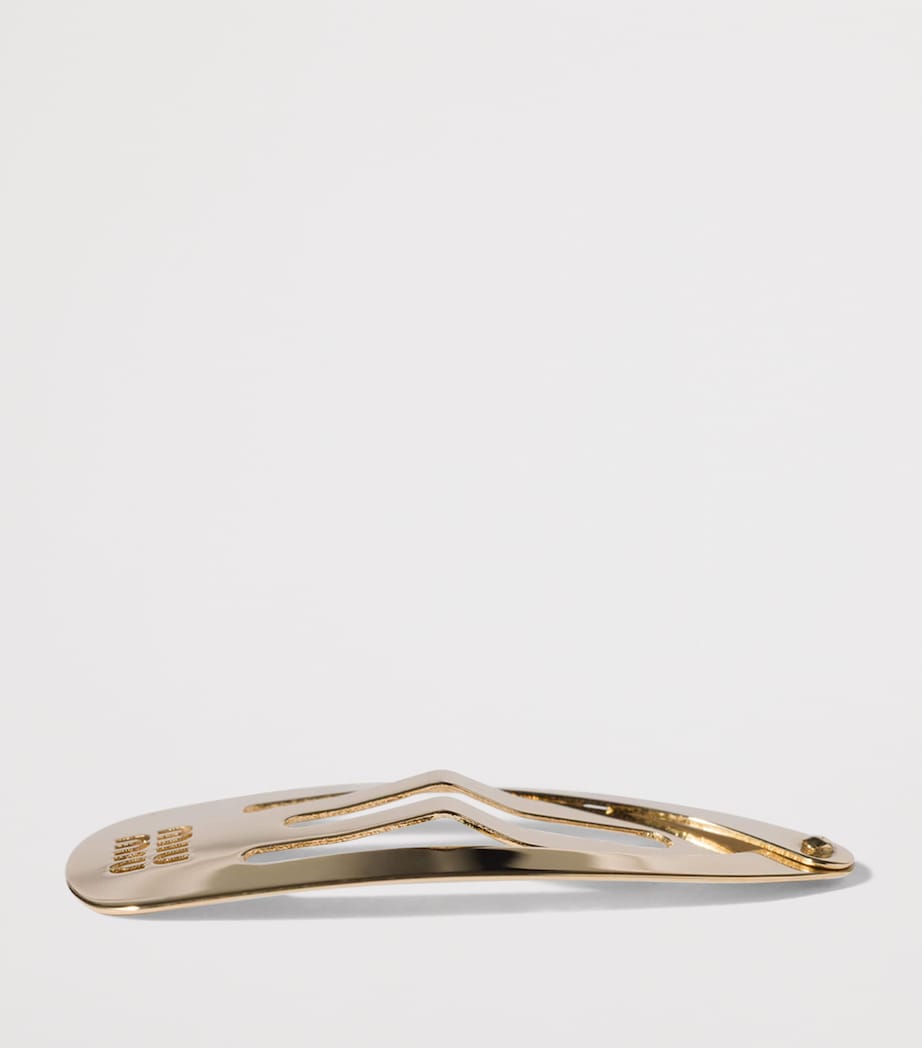 Miu Miu Metal Hair Clips (Pack of 2) Image 3