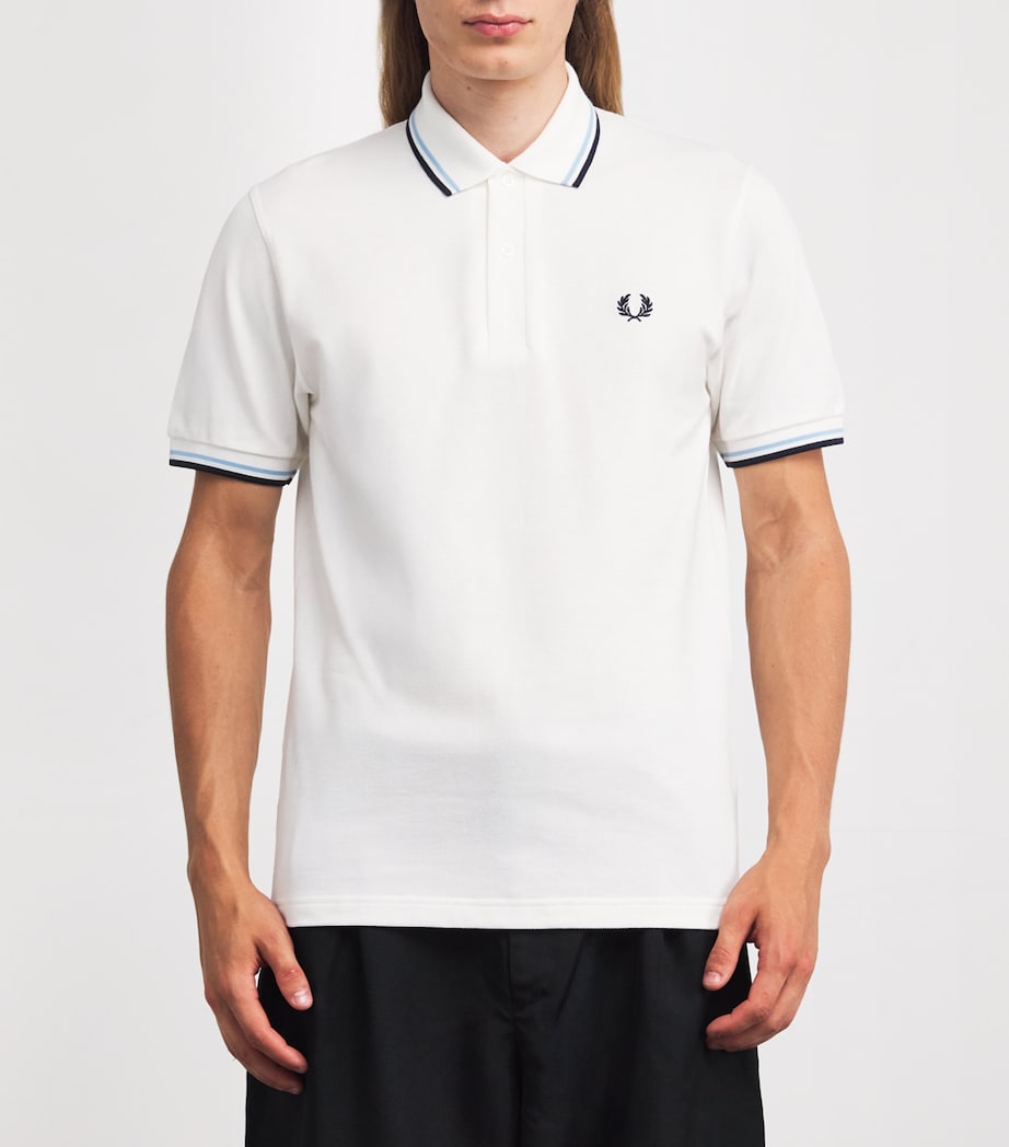Twin Tipped Polo Shirt 300 WHITE Image 3