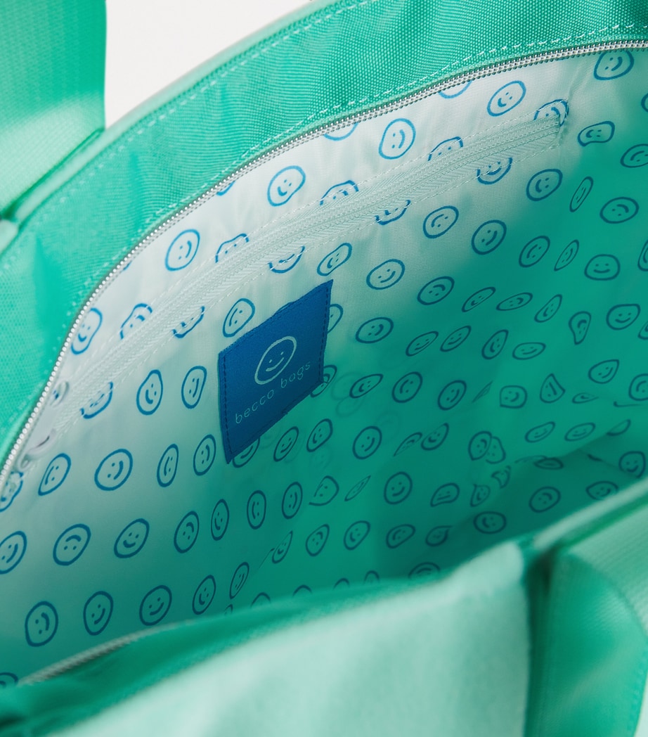 Felt Tote Bag CARNIVAL GLASS Image 3