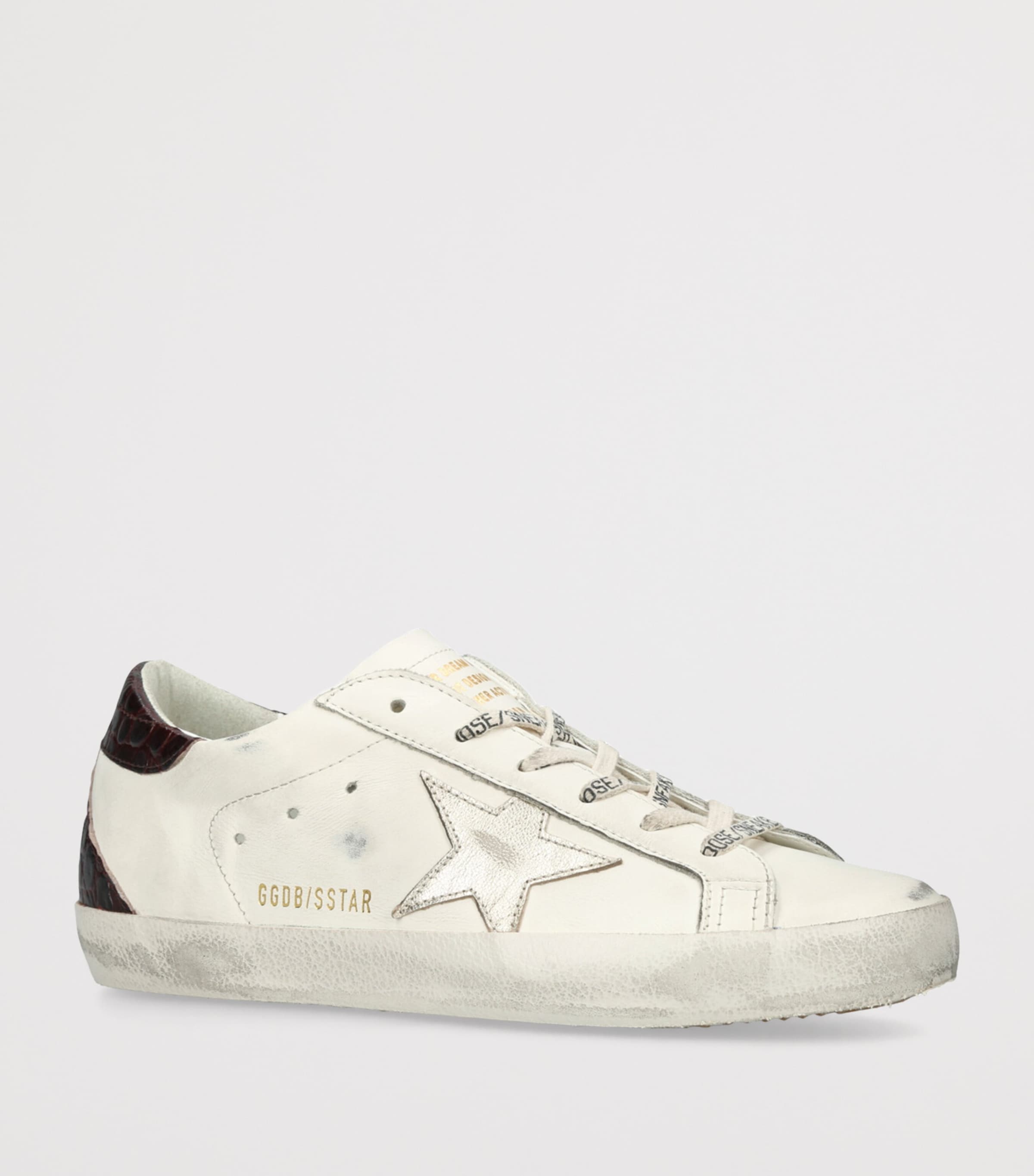 Leather Super-Star Sneakers WHITE Image 3