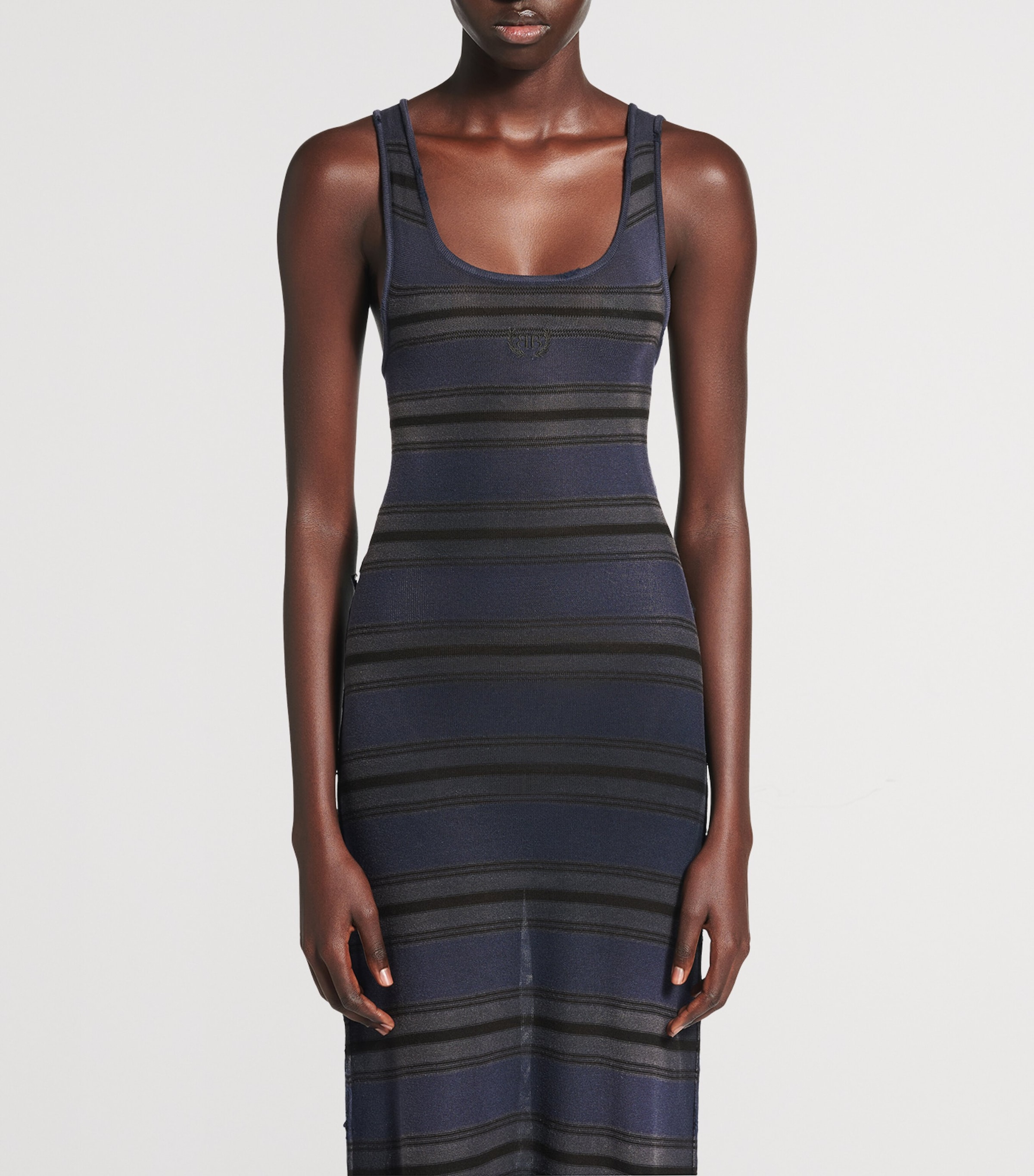 Cotton-Blend Tank Top Maxi Dress 1060 Image 2