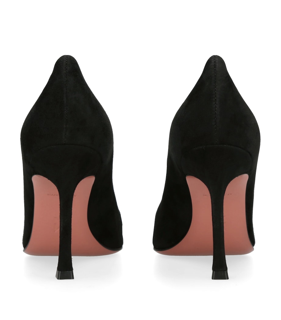 Suede Camelia Pumps 90 BLACK Image 4