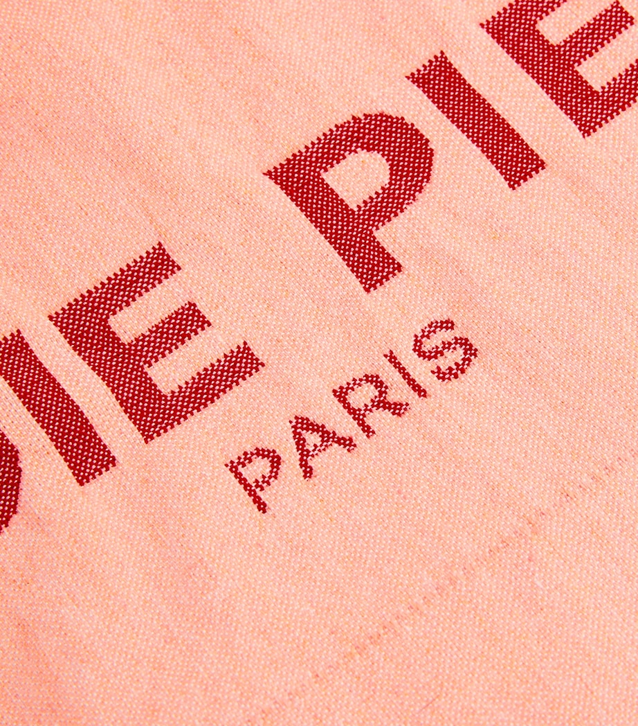 Logo Tote Bag PALE PINK Image 6