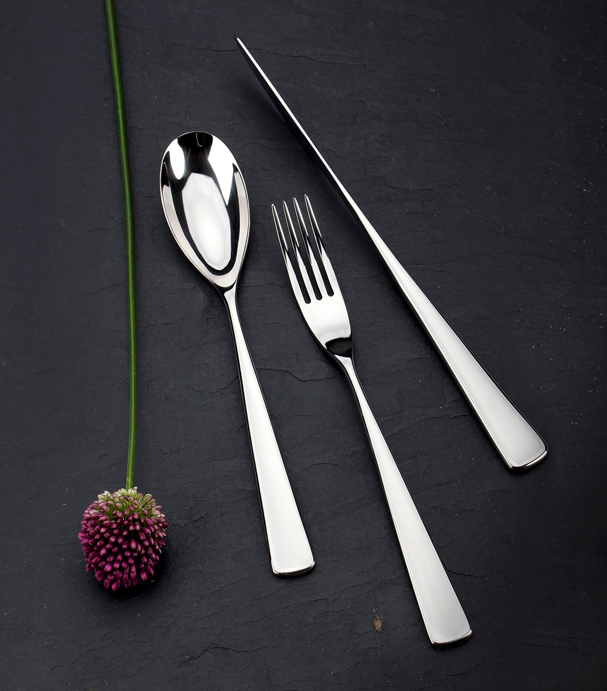 Karri Stainless Steel 32-Piece Cutlery Set MIRROR FINISH Image 4