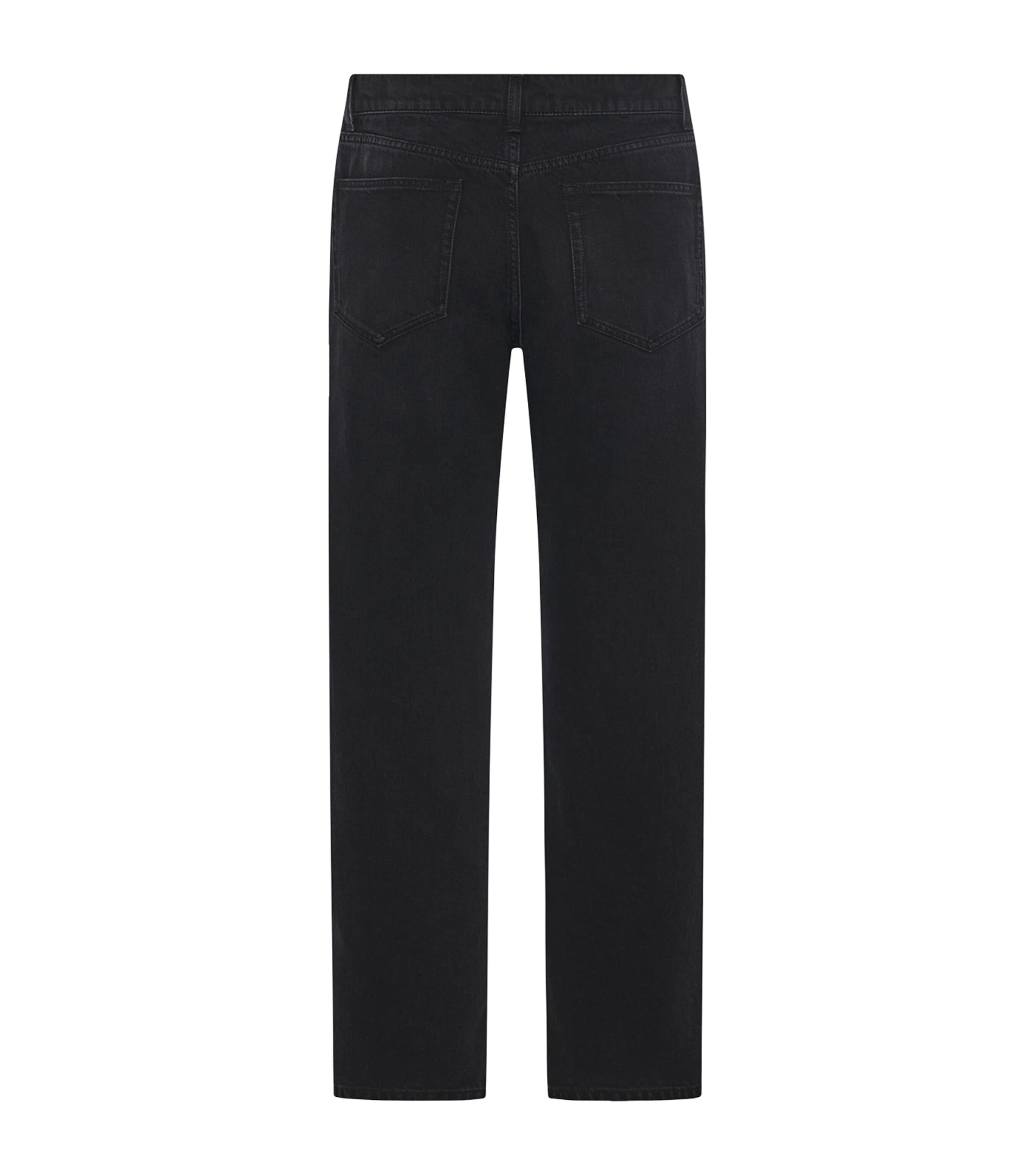 The Row Ross Straight Jeans In Black