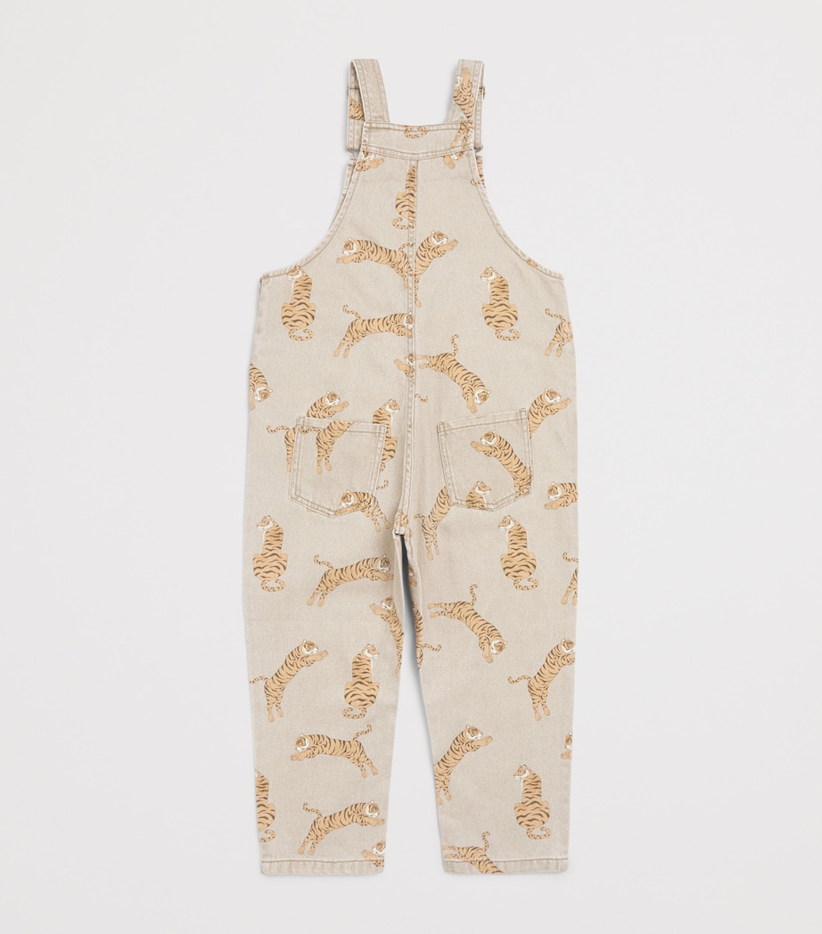KONGES SLOJD Denim Tiger Magot Dungarees (9 Months-6 Years) Image 2