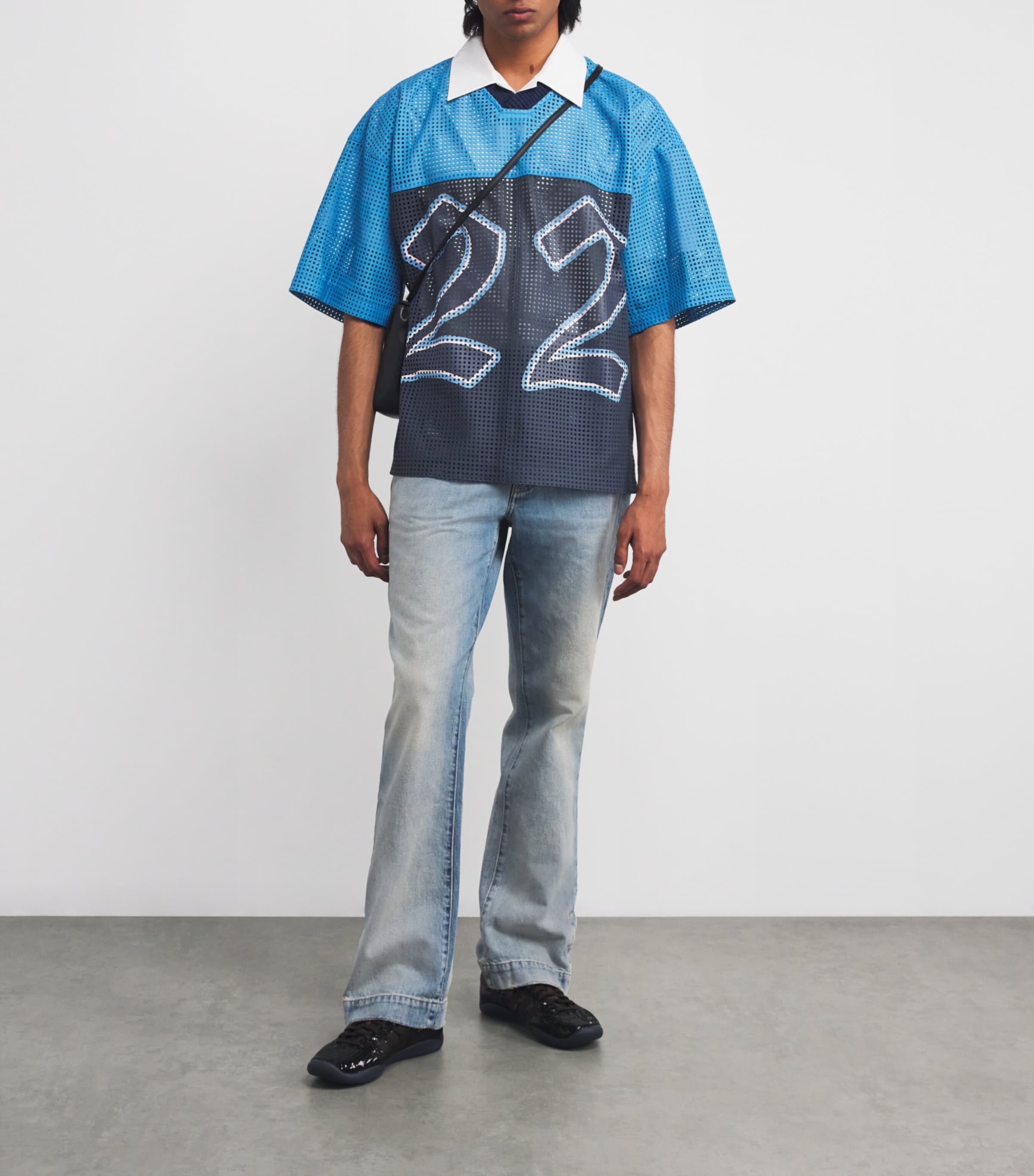 Straight Flare Jeans ANTIQUE INDIGO Image 2