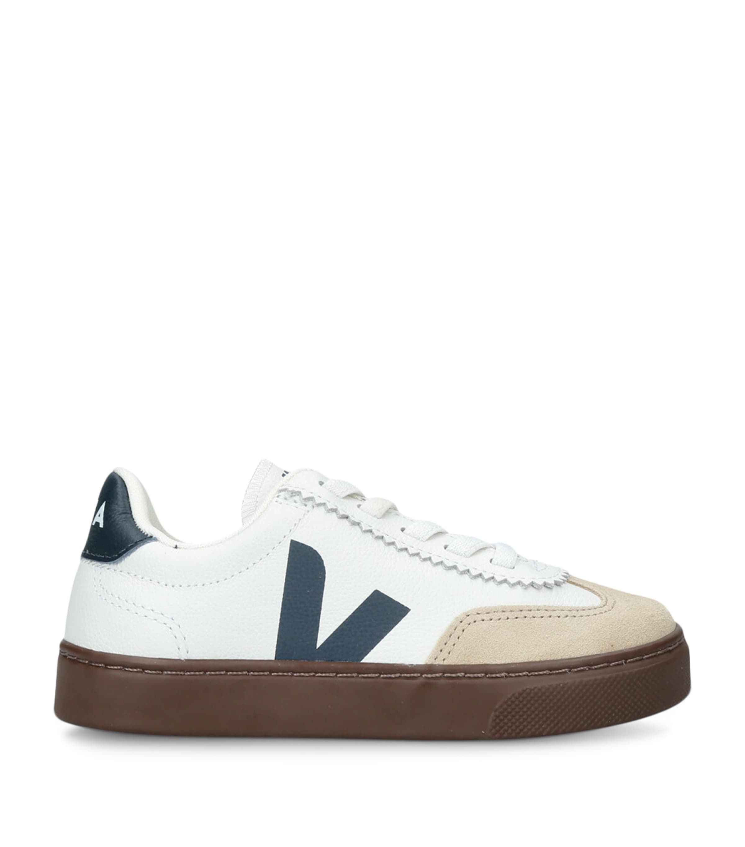 Veja Kids Leather Volley Sneakers | Boys Shoes | Trainers | Designers | Veja