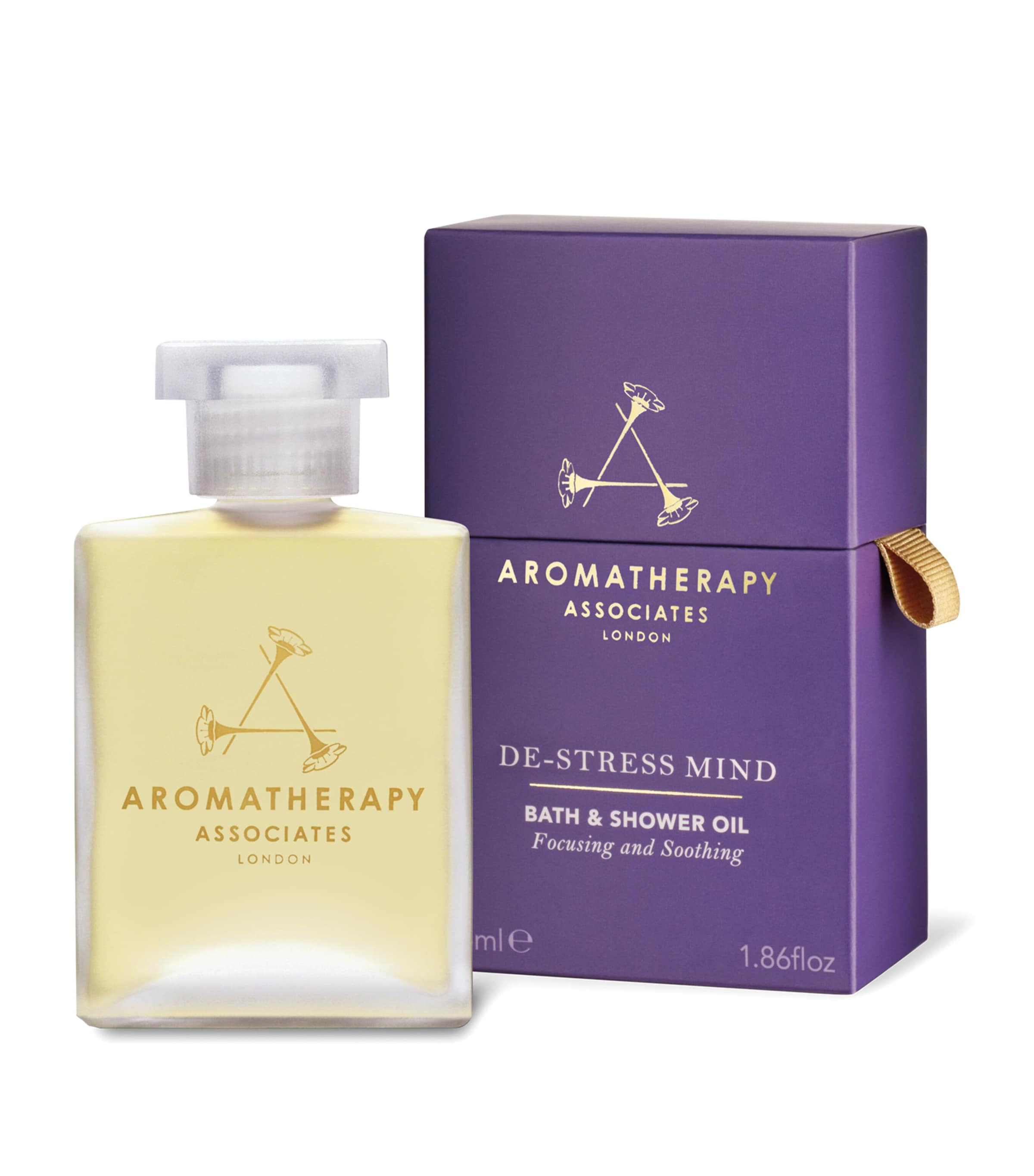 Aromatherapy Associates De-stress Mind Bath & Shower Oil In Yellow