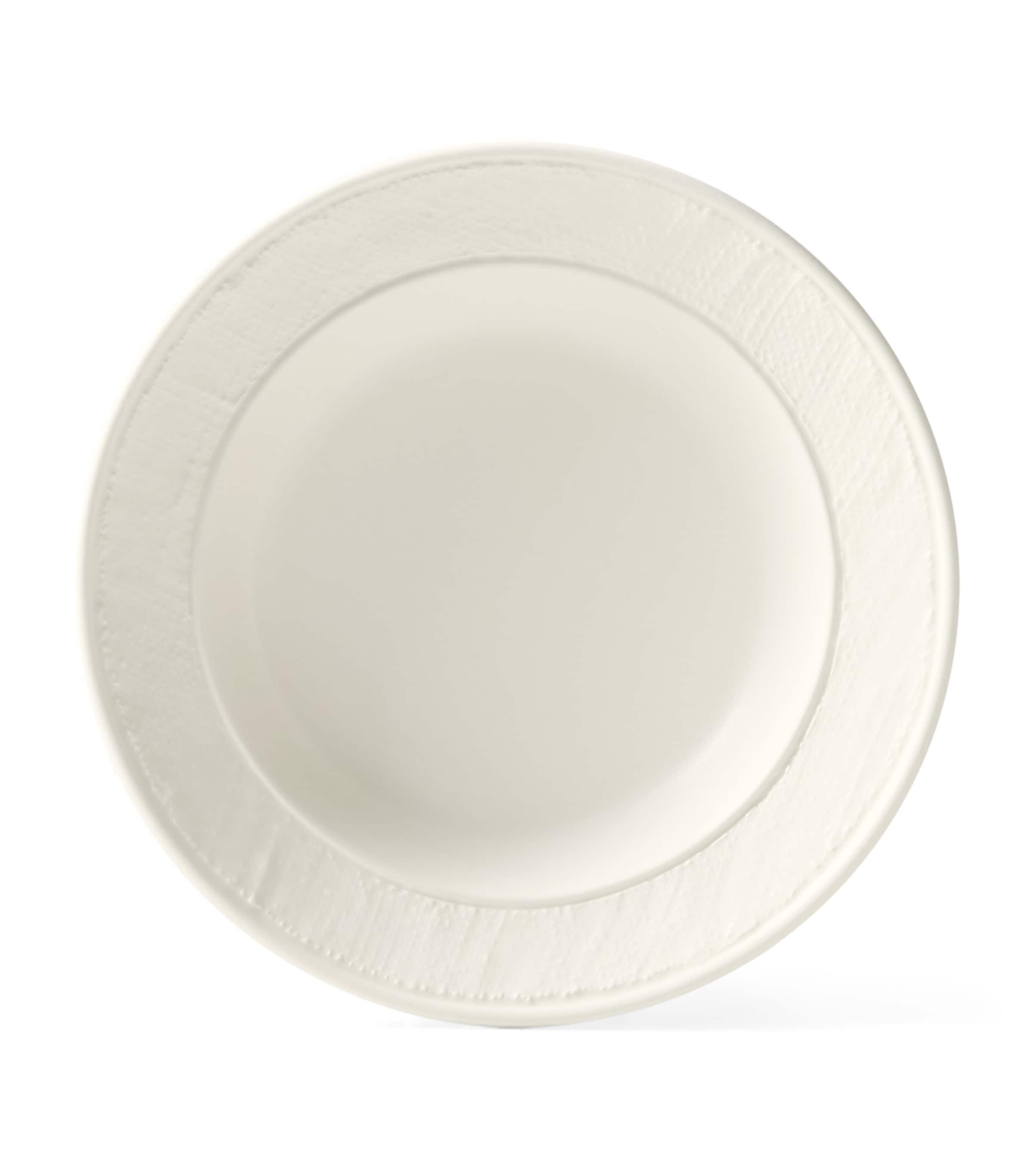 Earthenware Everett Soup Bowl (31cm) CREAM Image 1