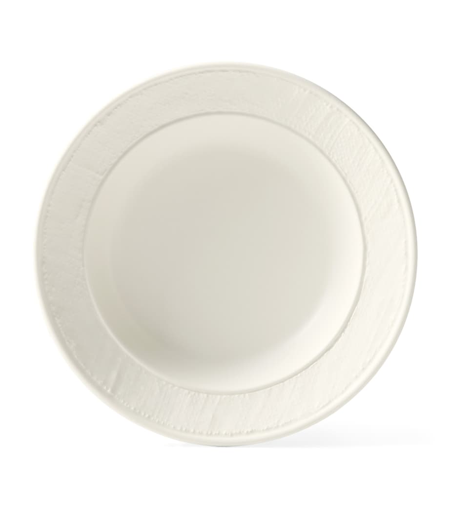 Earthenware Everett Soup Bowl (31cm) CREAM Image 1