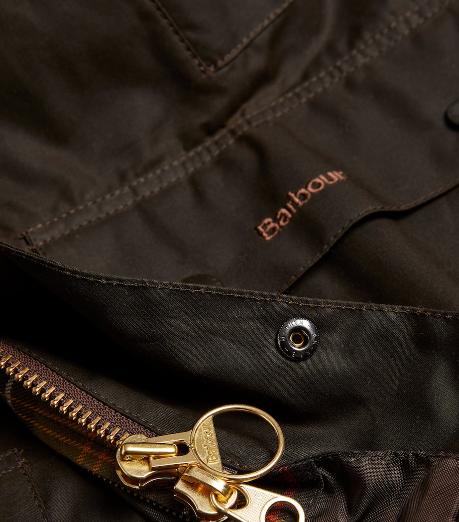 Waxed Bedale Jacket OLIVE Image 10