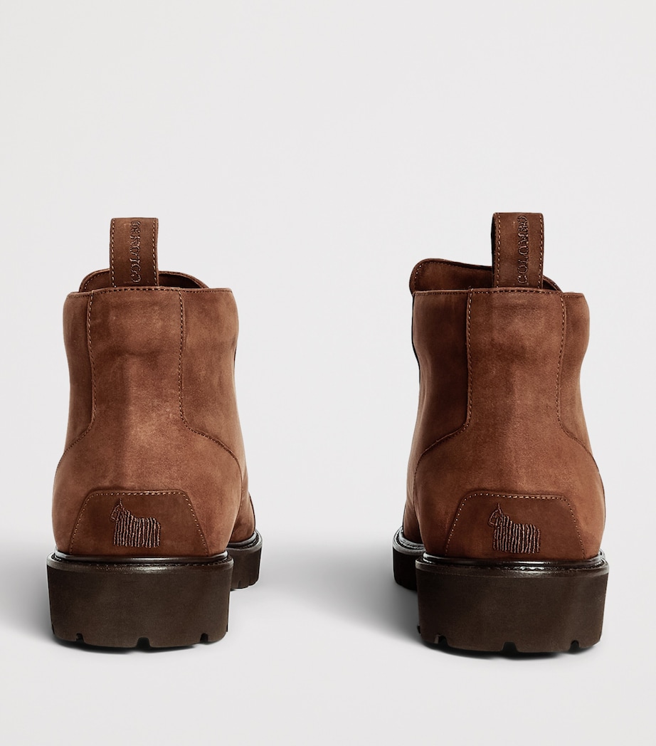 Colombo Nubuck Ankle Boots Dark Wine Image 5